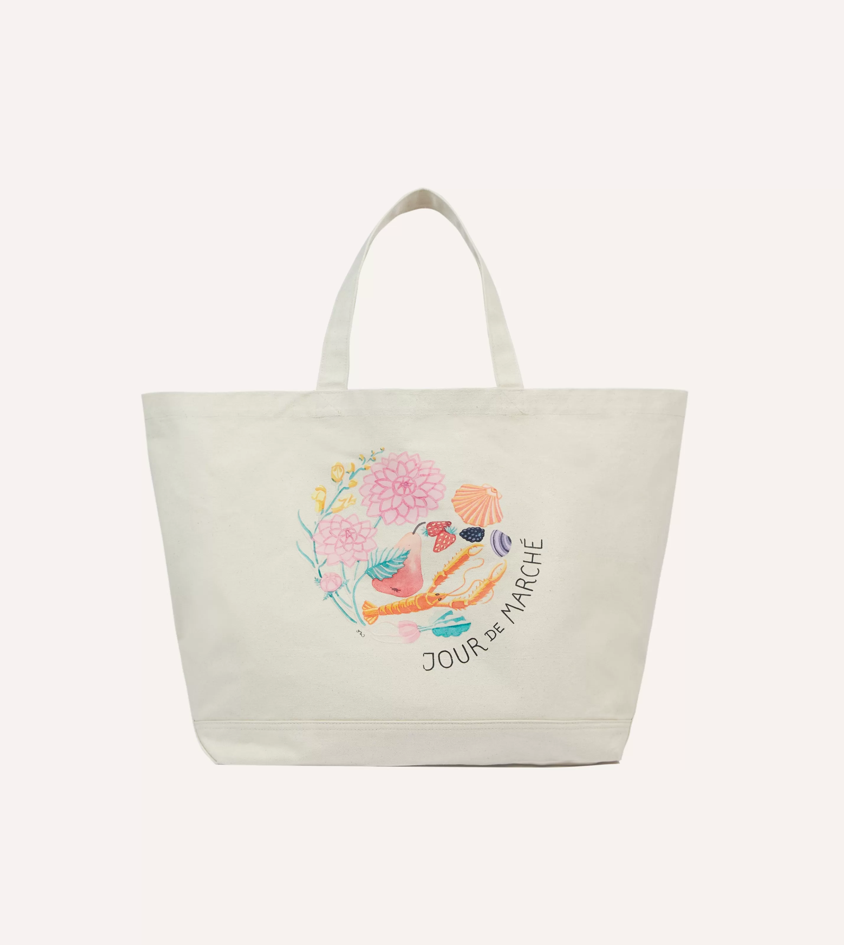 Drake’s Bags | Andreotti & Baribeaud For Drake's 'Jour De Marché' Tote Bag