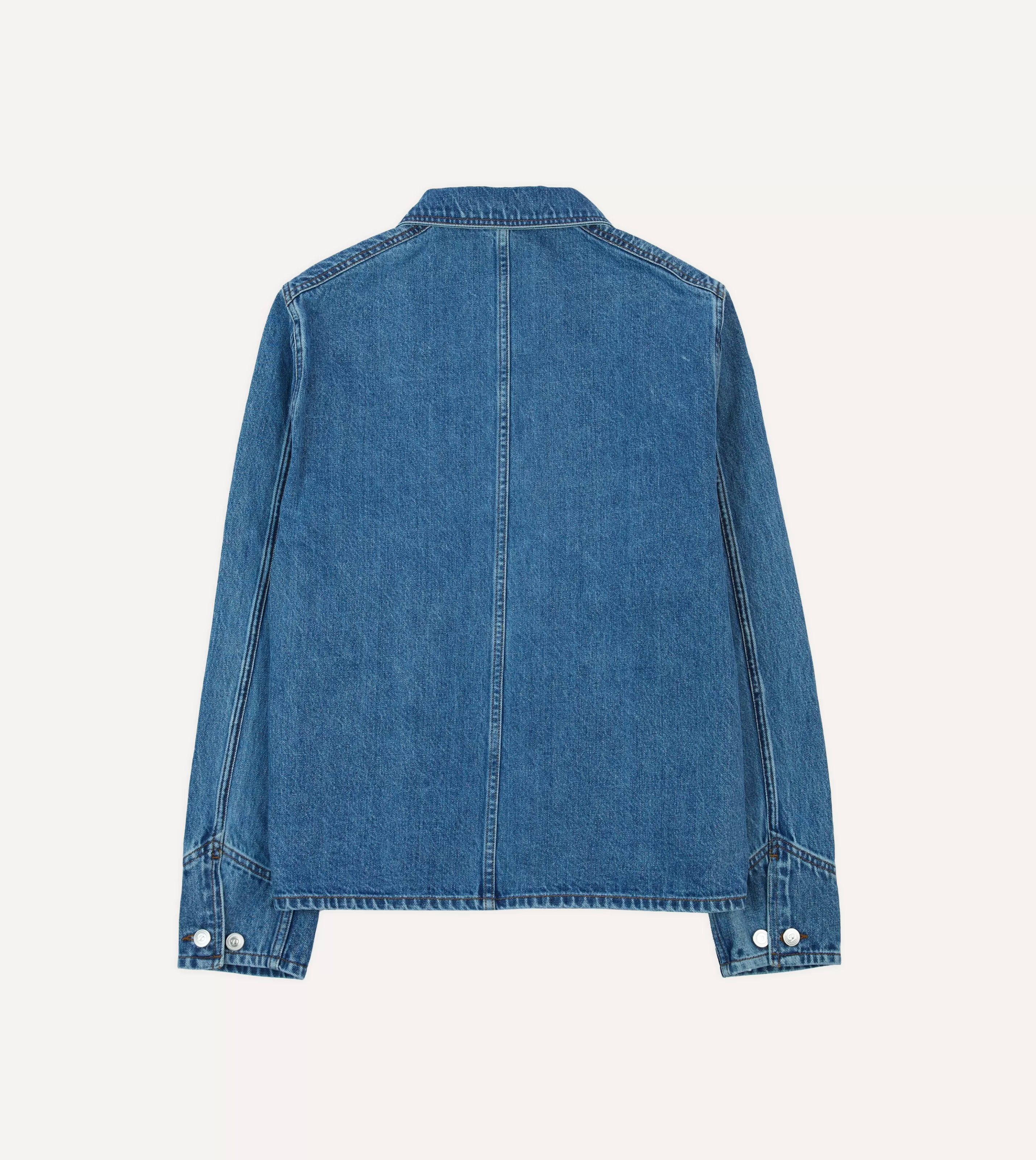 Drake’s Coats & Jackets | Chore Jackets | Denim Work Jacket Bleach wash