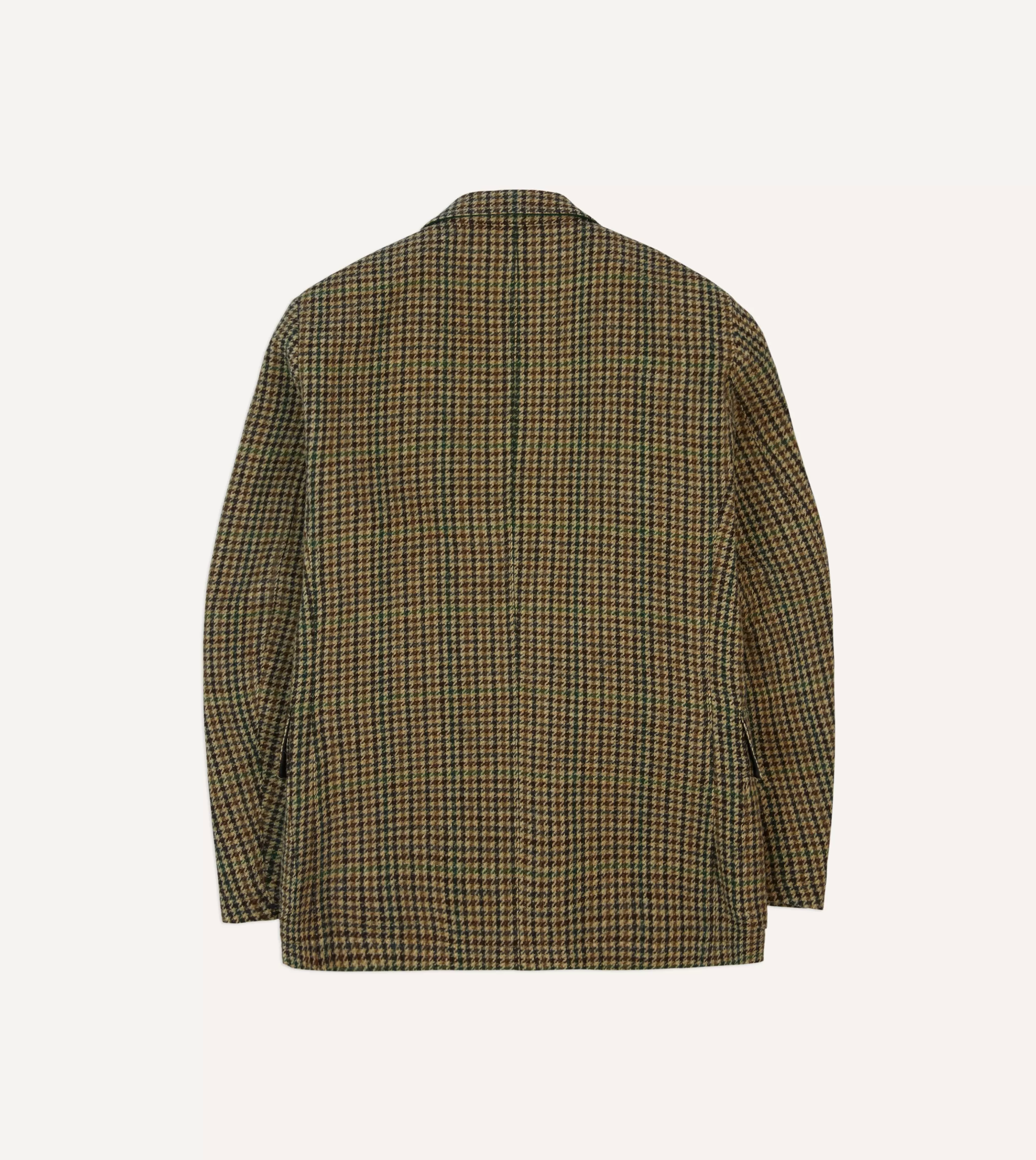 Drake’s Blazers | Brown And Green Check Tweed Games Blazer Mk. VII