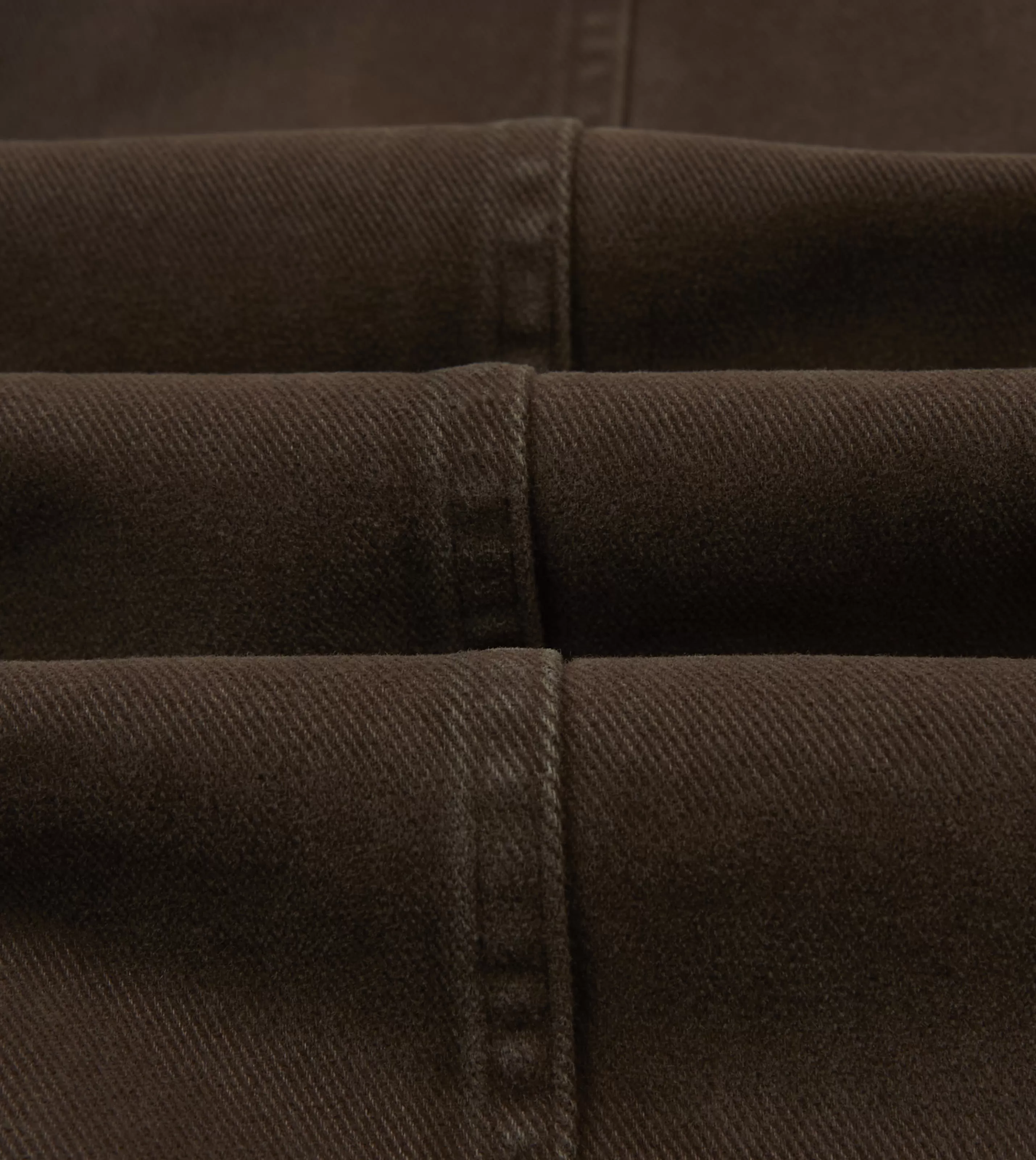 Drake’s Trousers | Trousers | Heavy Cotton Twill Games Trousers Brown