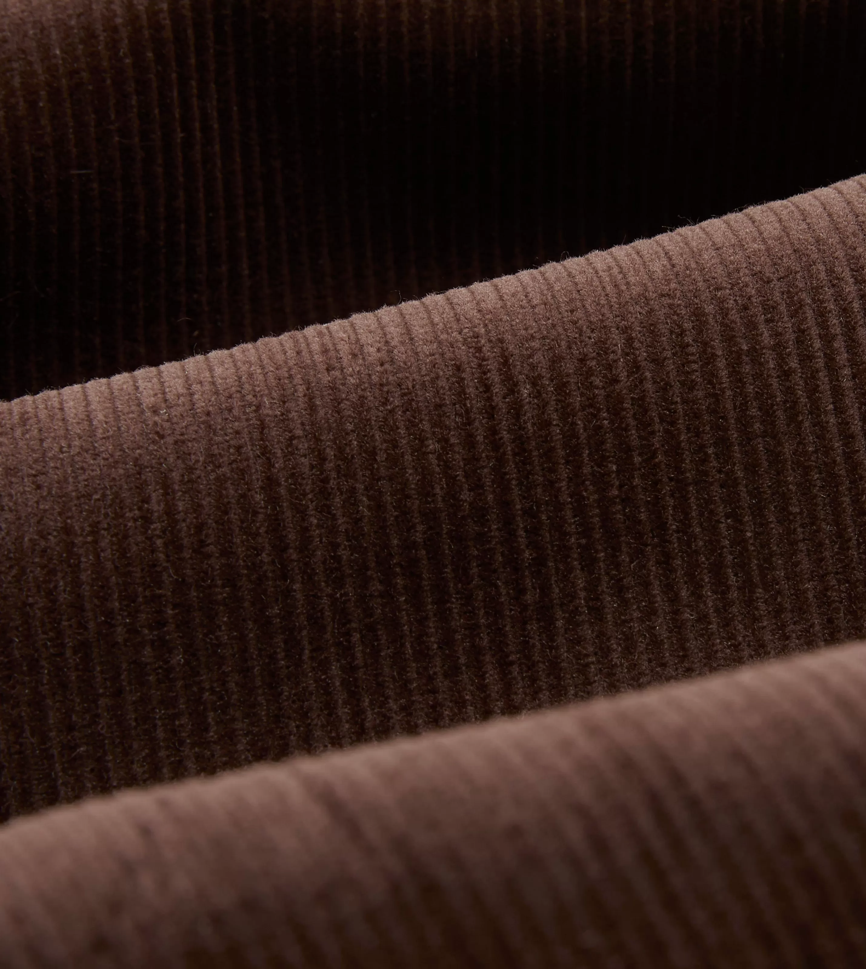 Drake’s Trousers | Trousers | Mid-Wale Corduroy Single Pleat Trouser Brown