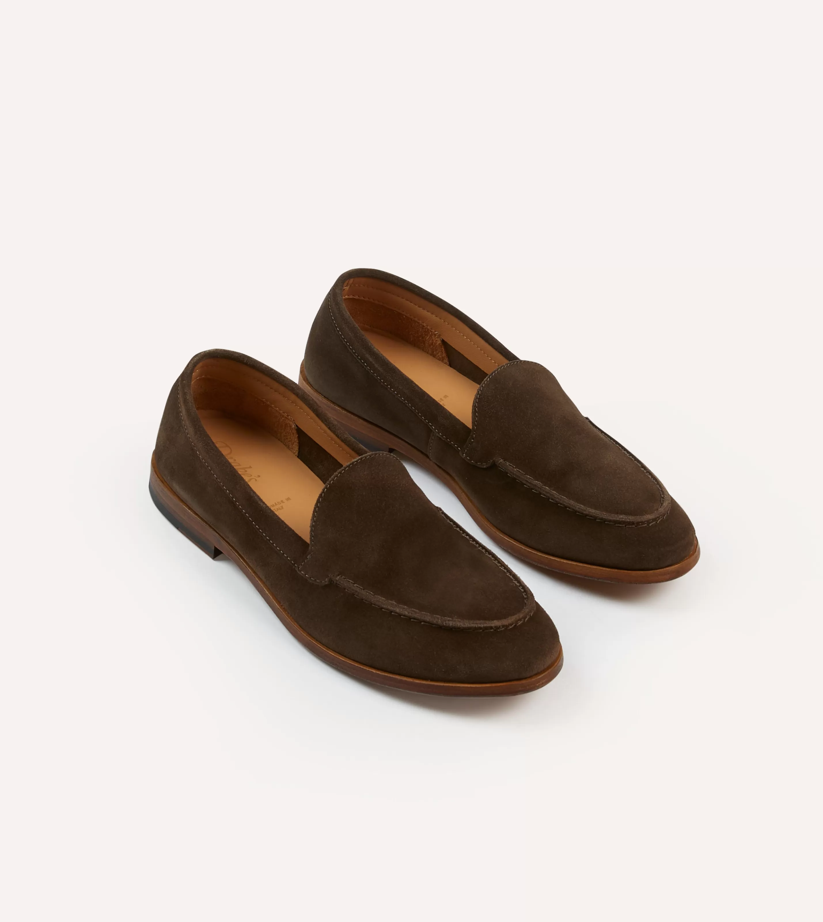 Drake’s Loafers | Formal Footwear | Suede Henri Summer Loafer Brown