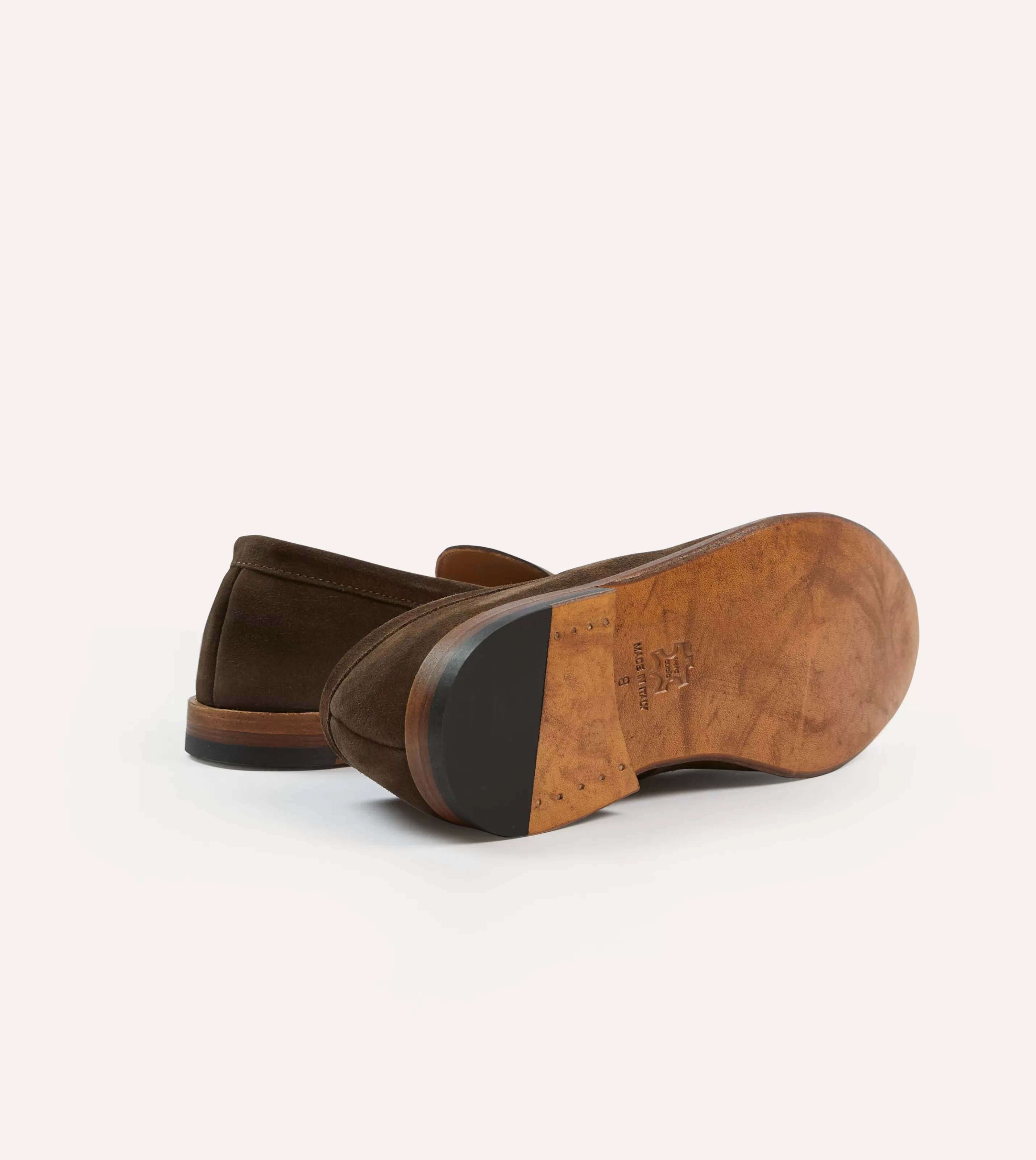 Drake’s Loafers | Formal Footwear | Suede Henri Summer Loafer Brown