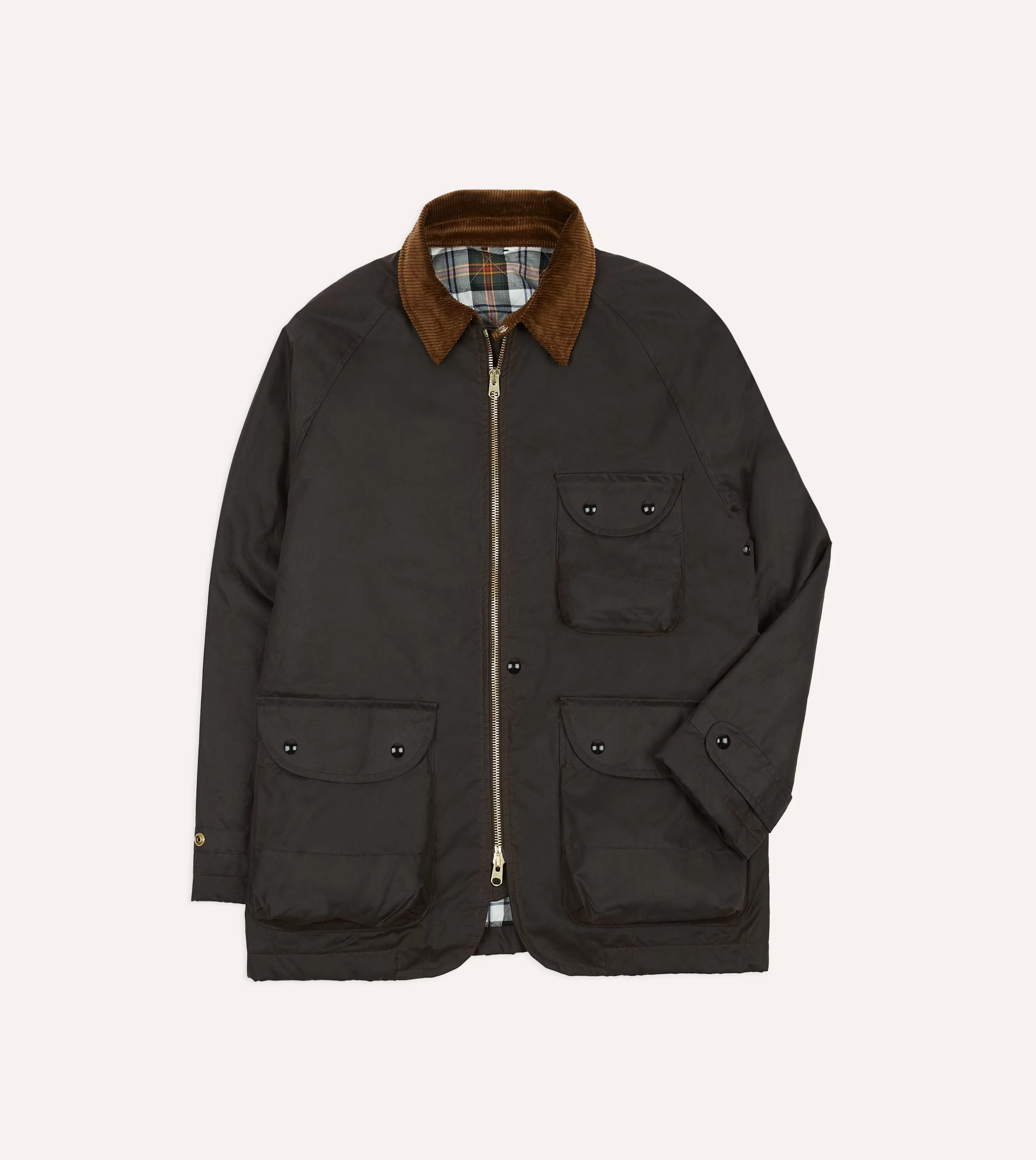 Drake’s Coats & Jackets | Waxed Coverall Jacket Brown