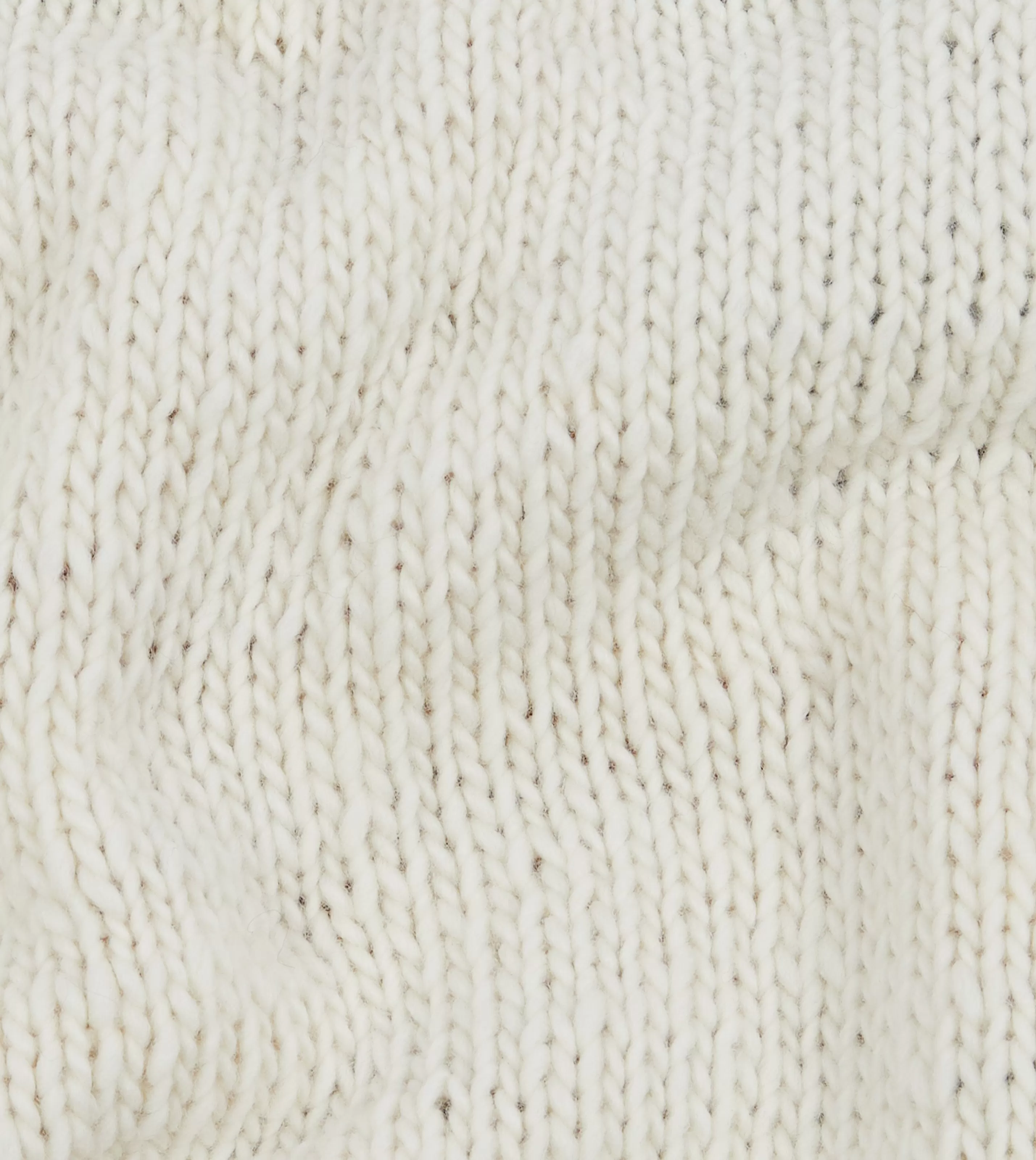 Drake’s Knitwear | Chamula For Drake's Ecru Flag Merino Jumper