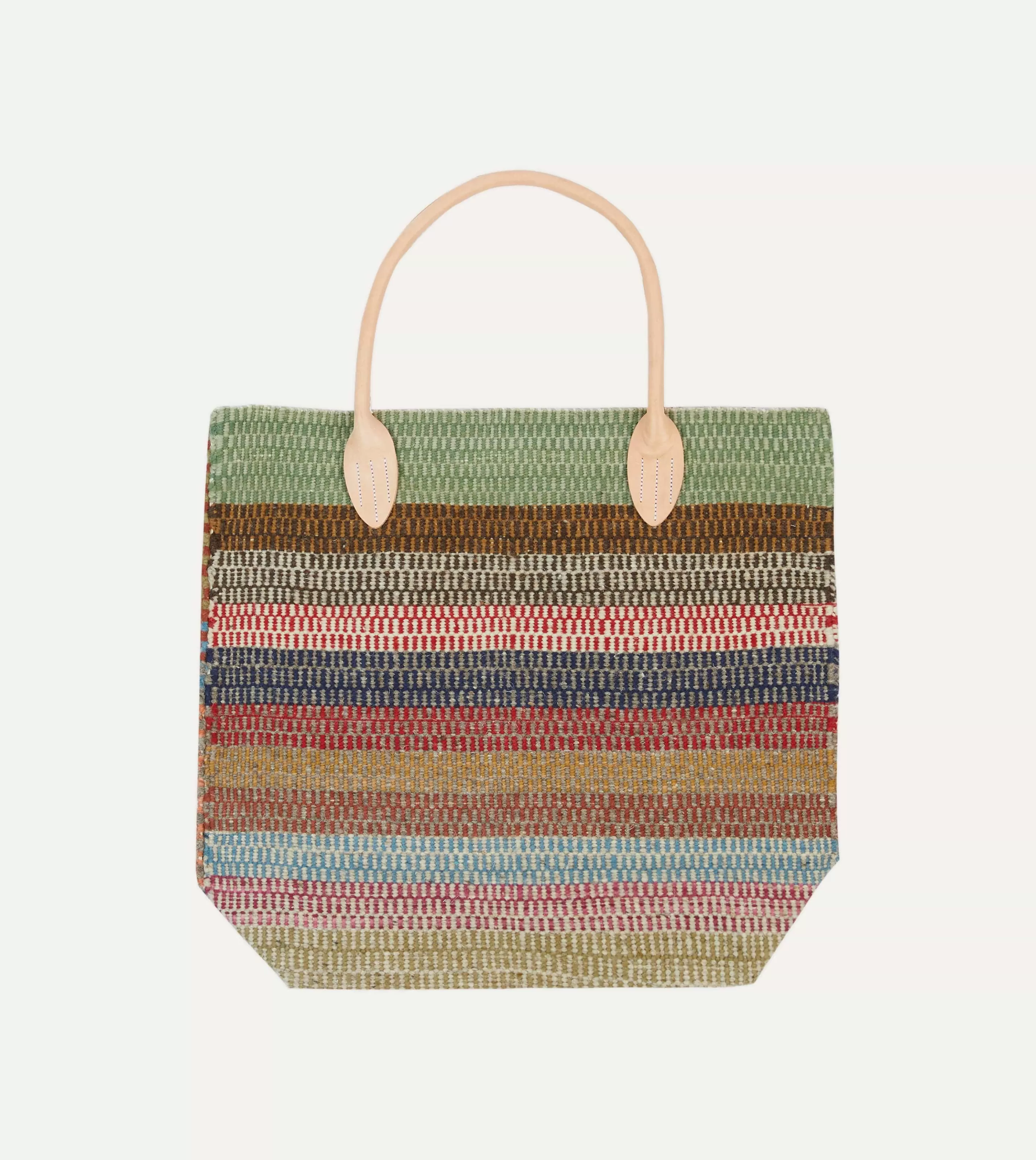 Drake’s Bags | Chamula Stripe Wool Blanket Tote