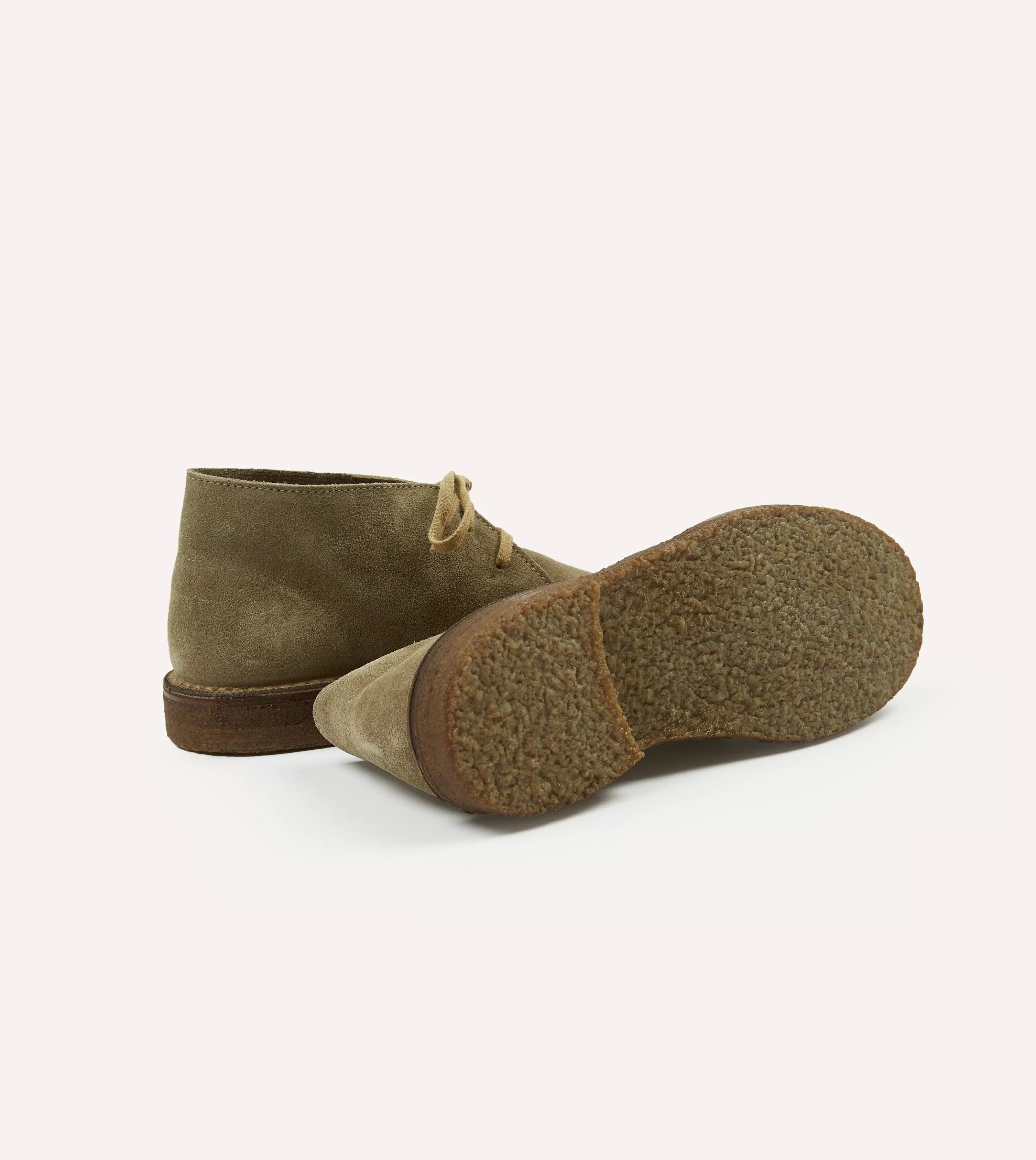 Drake’s Footwear | Chukkas | Clifford Desert Boot Suede Sand