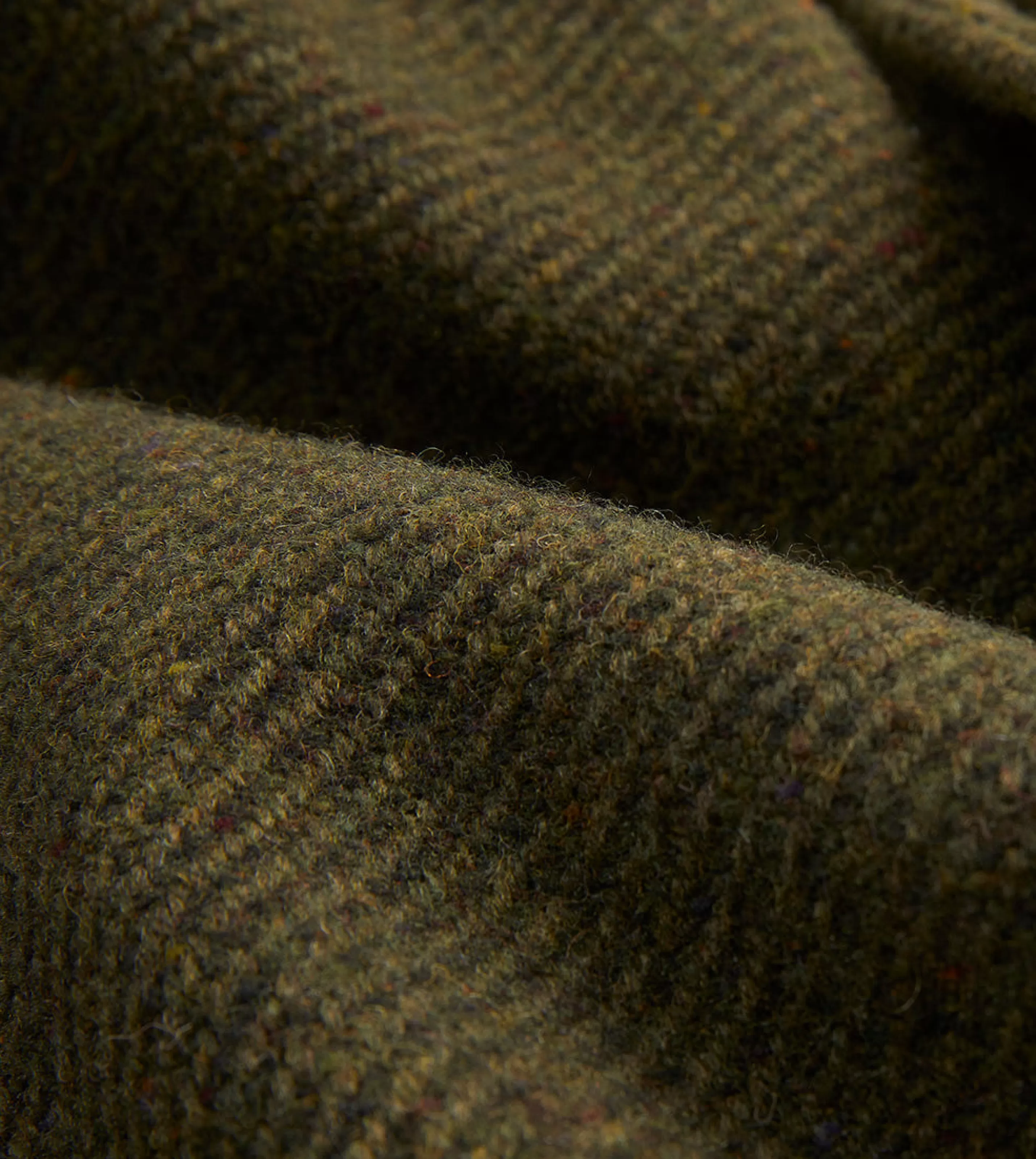 Drake’s Coats & Jackets | Green Donegal Wool Twill Raglan Coat