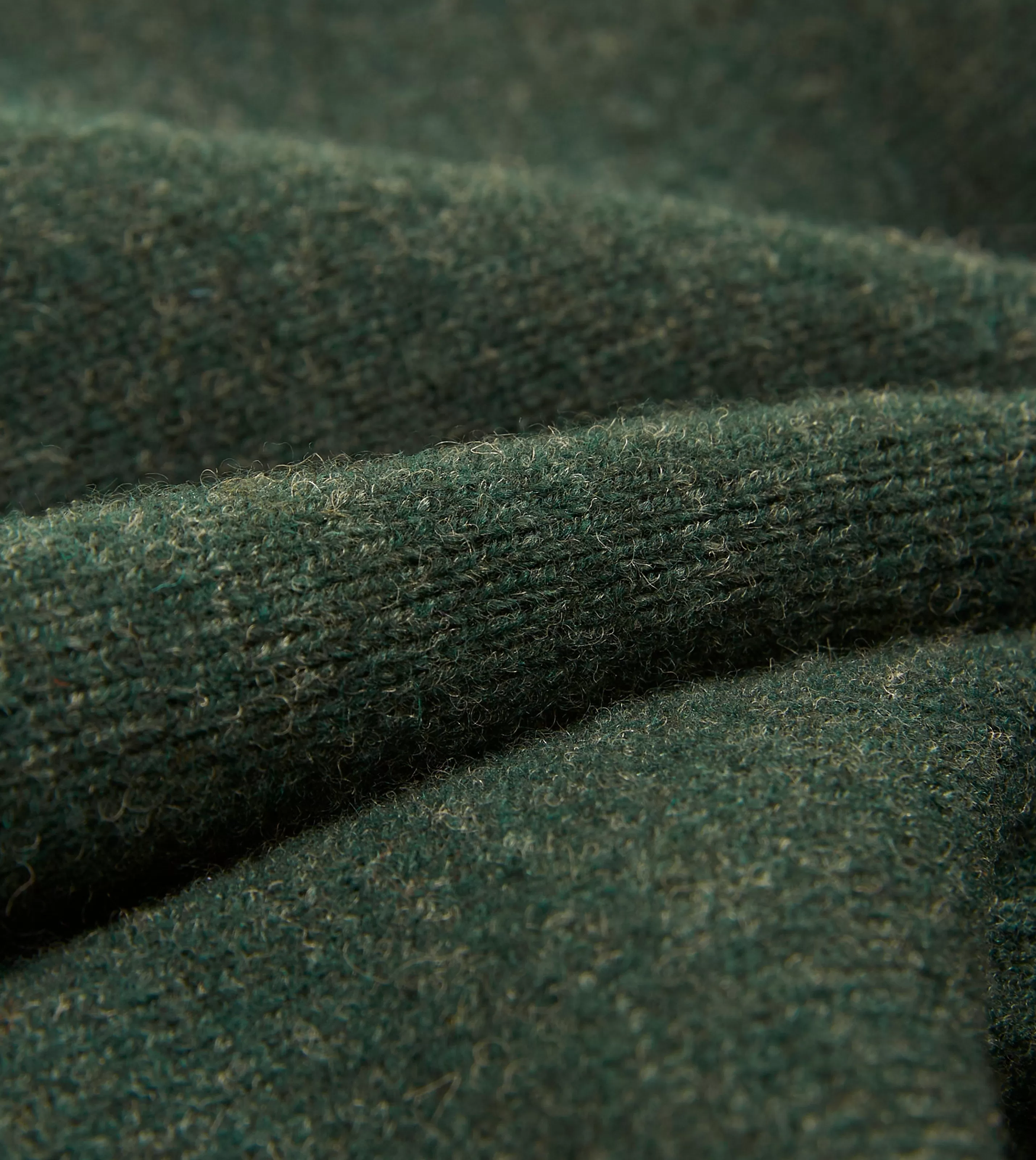 Drake’s Knitwear | Knitwear | Lambswool Sleeveless Cardigan Green