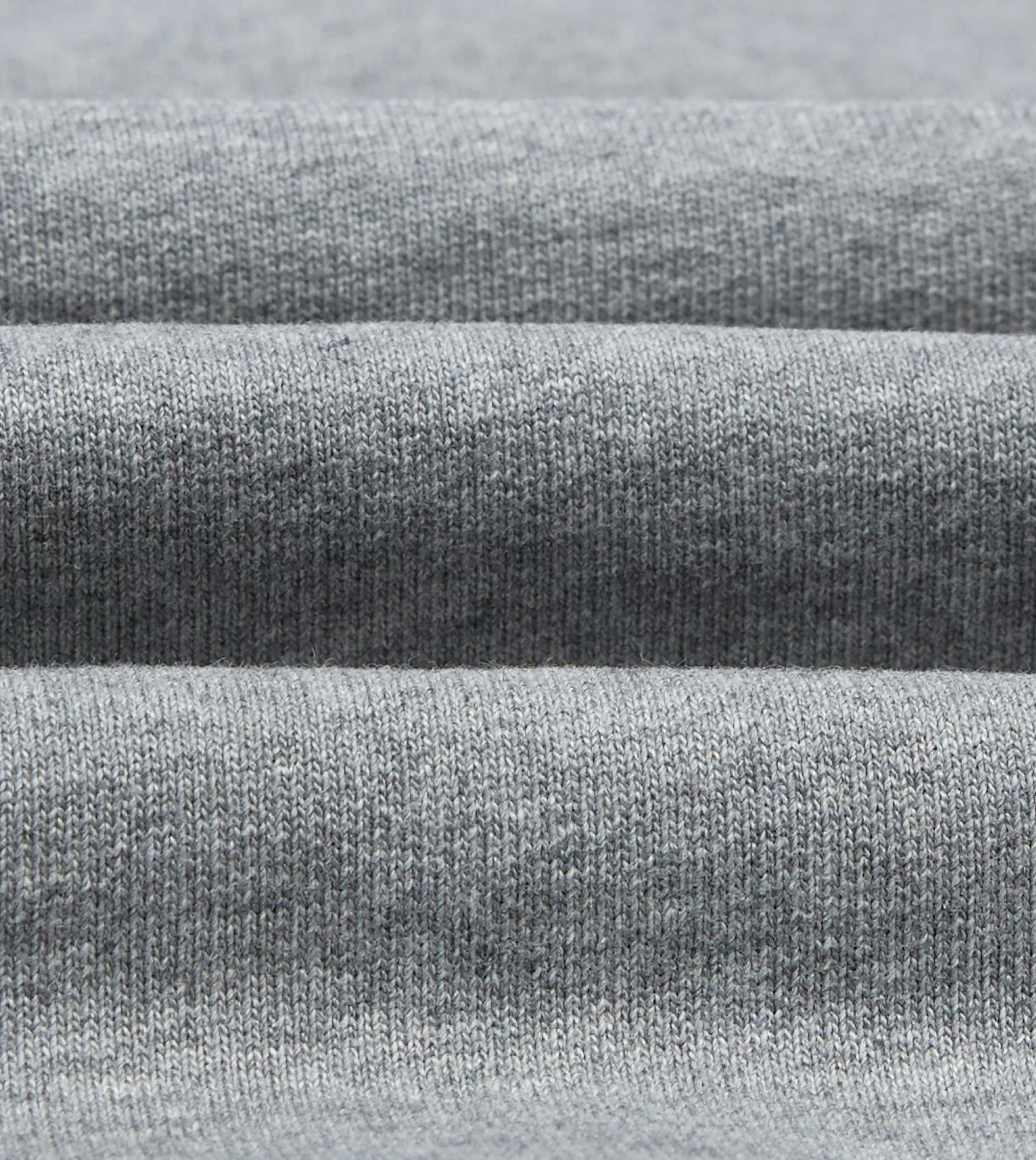 Drake’s Polos & Sweatshirts | Cotton Quarter Zip Sweatshirt Grey