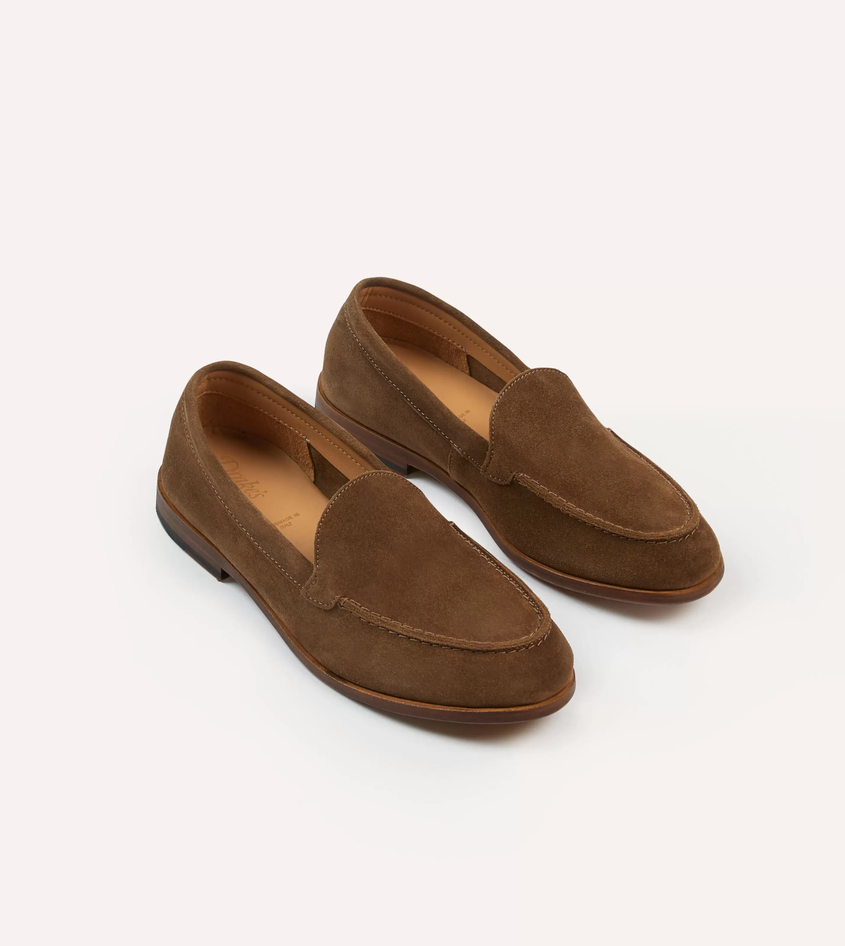 Drake’s Loafers | Formal Footwear | Suede Henri Summer Loafer Light brown