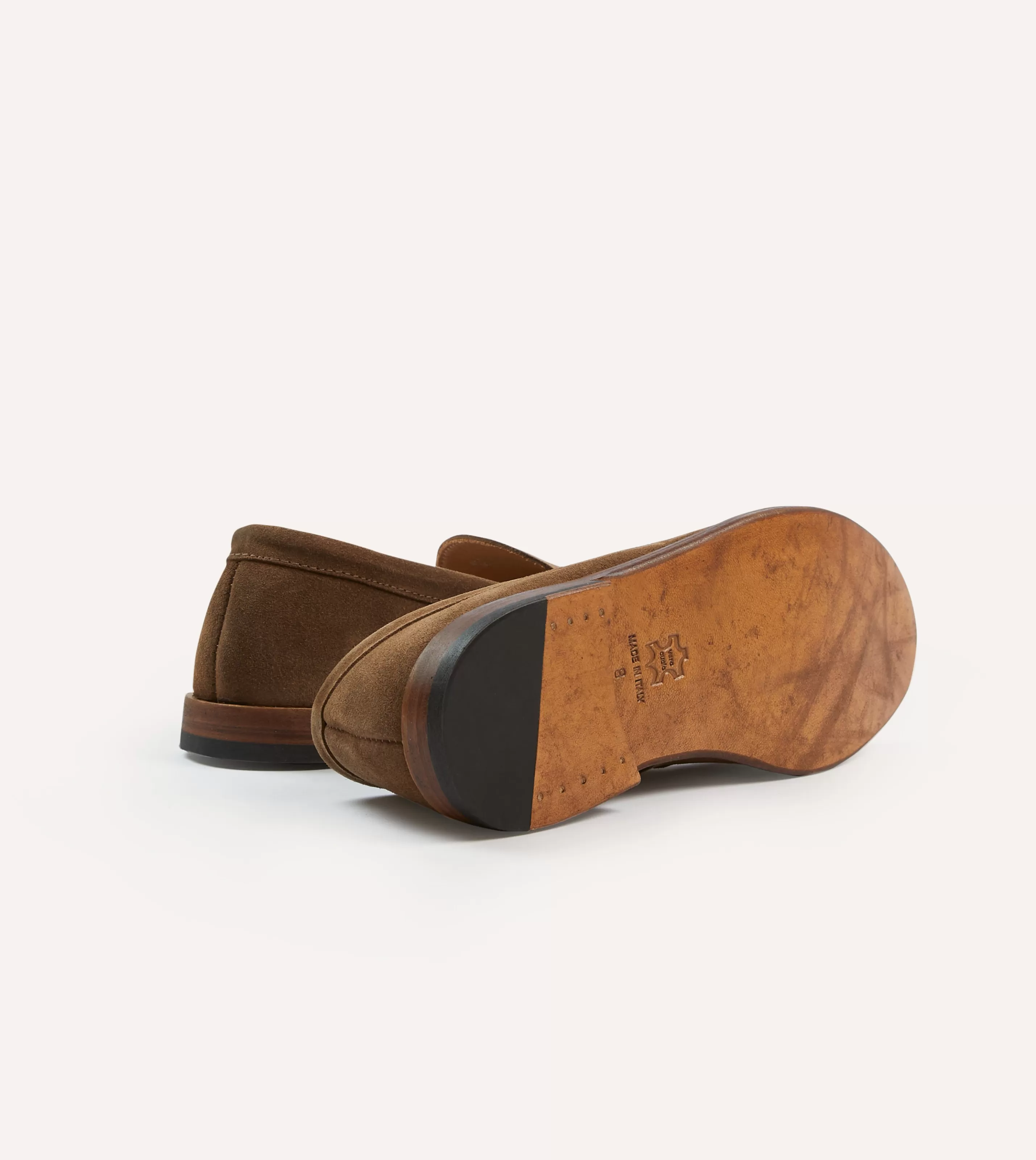 Drake’s Loafers | Formal Footwear | Suede Henri Summer Loafer Light brown