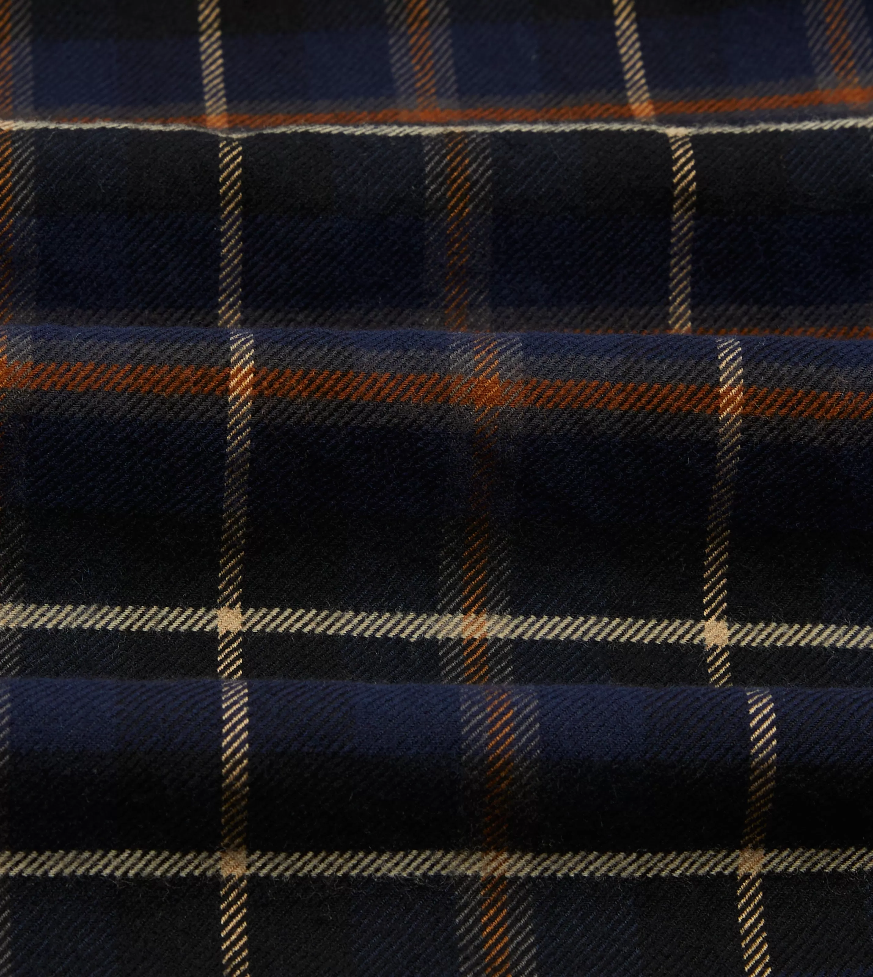 Drake’s Coats & Jackets | Chore Jackets | Navy Check Wool-Cotton Four-Pocket Chore Jacket