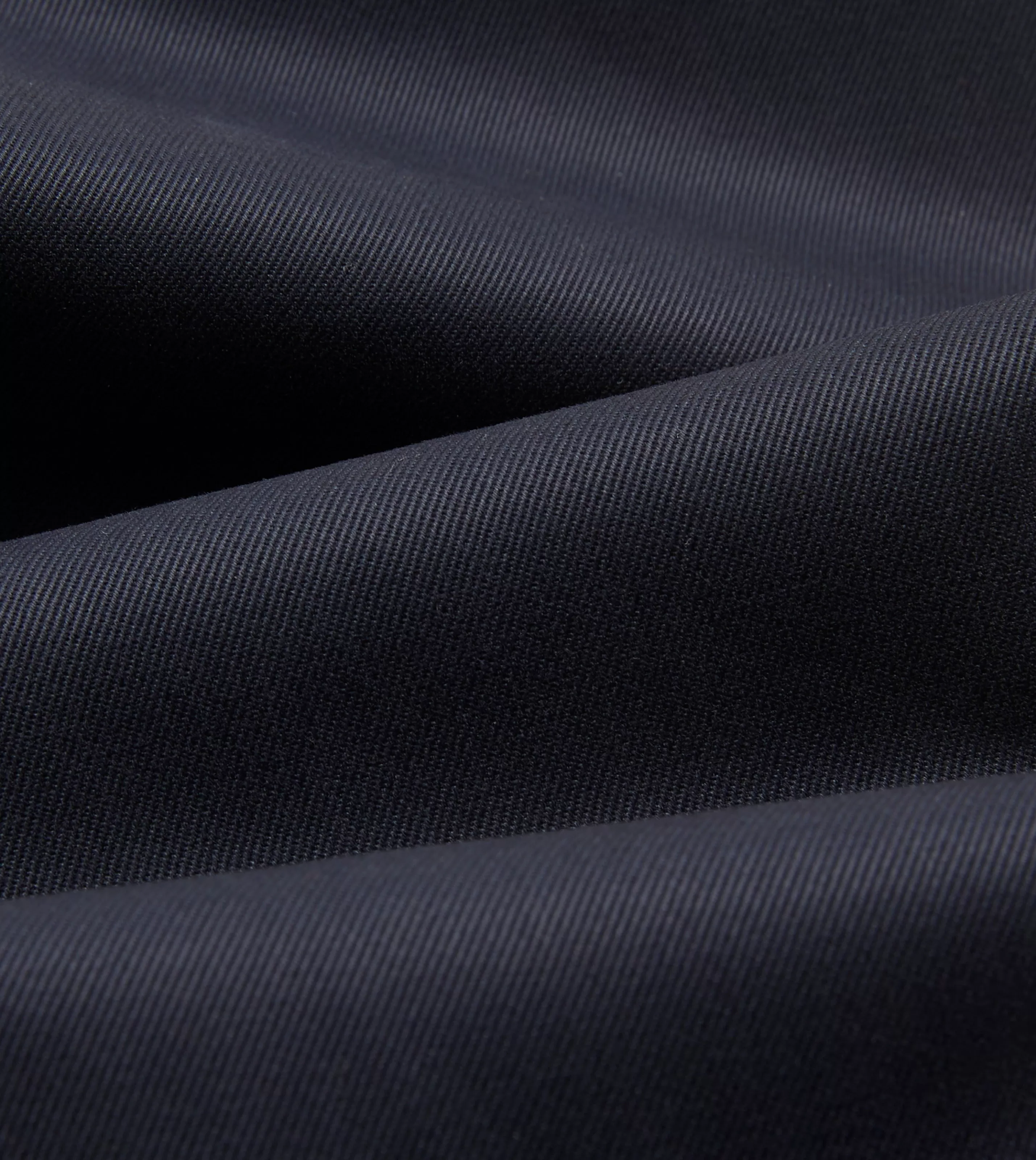 Drake’s Trousers | Trousers | Cotton Drill Single Pleat Trouser Navy