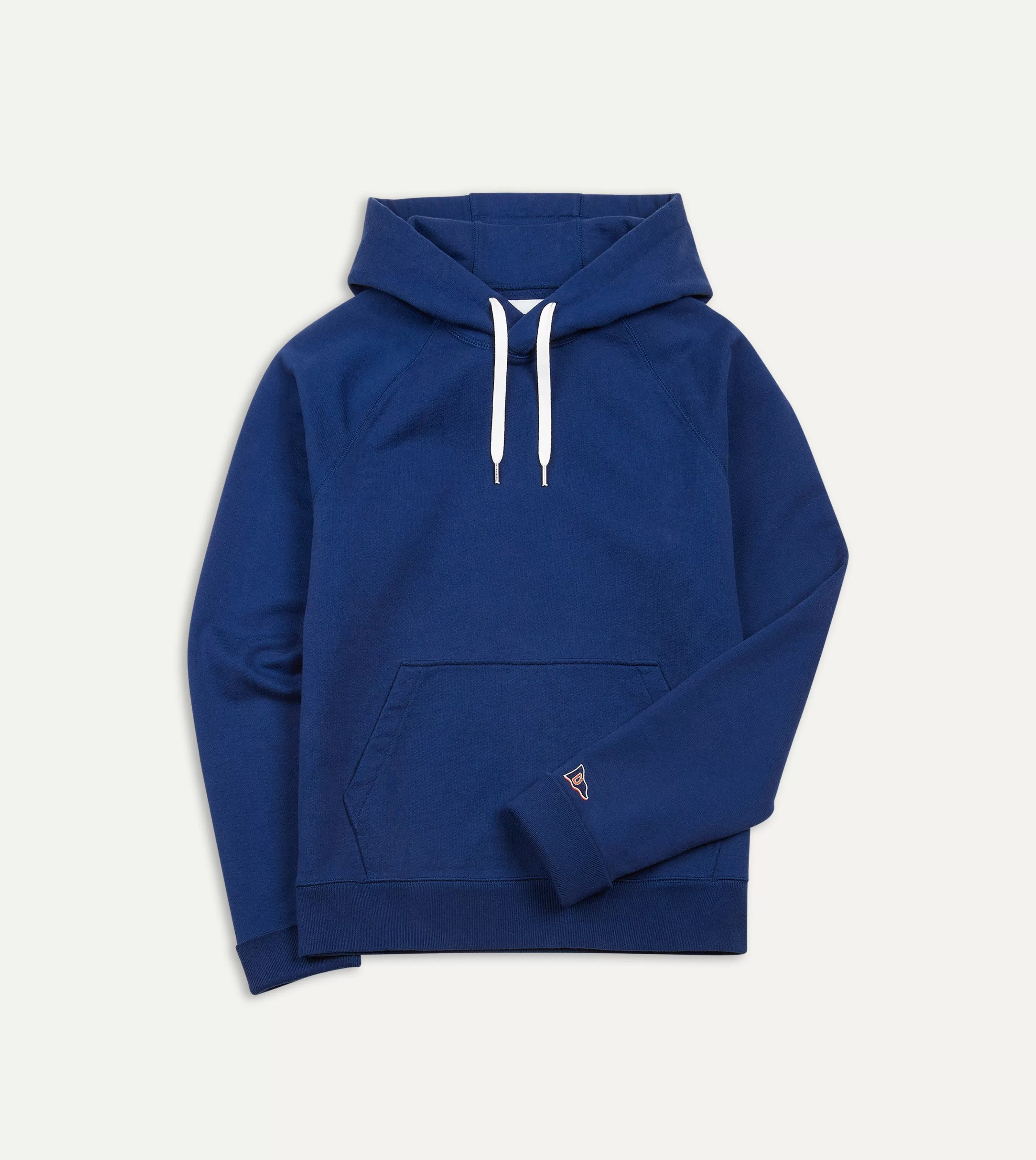 Drake’s Polos & Sweatshirts | Polos & Sweatshirts | Navy Cotton Hooded Sweatshirt