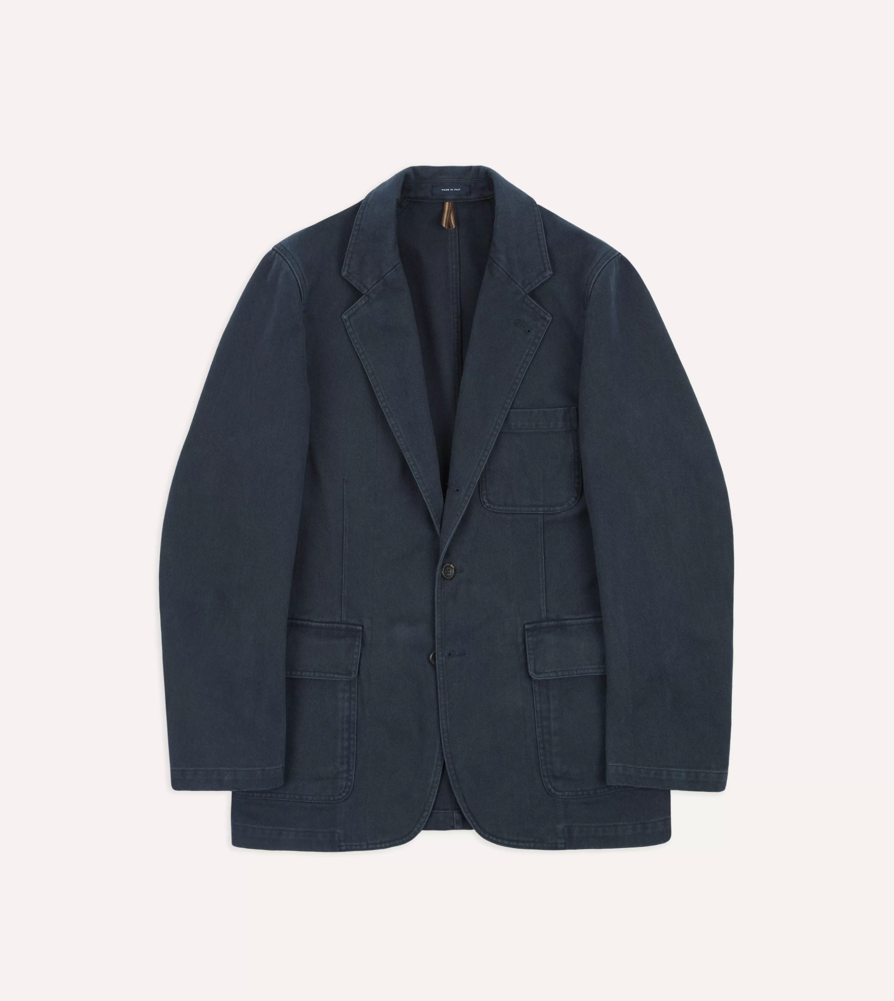 Drake’s Blazers | Heavy Cotton Twill Games Blazer Mk. I Navy