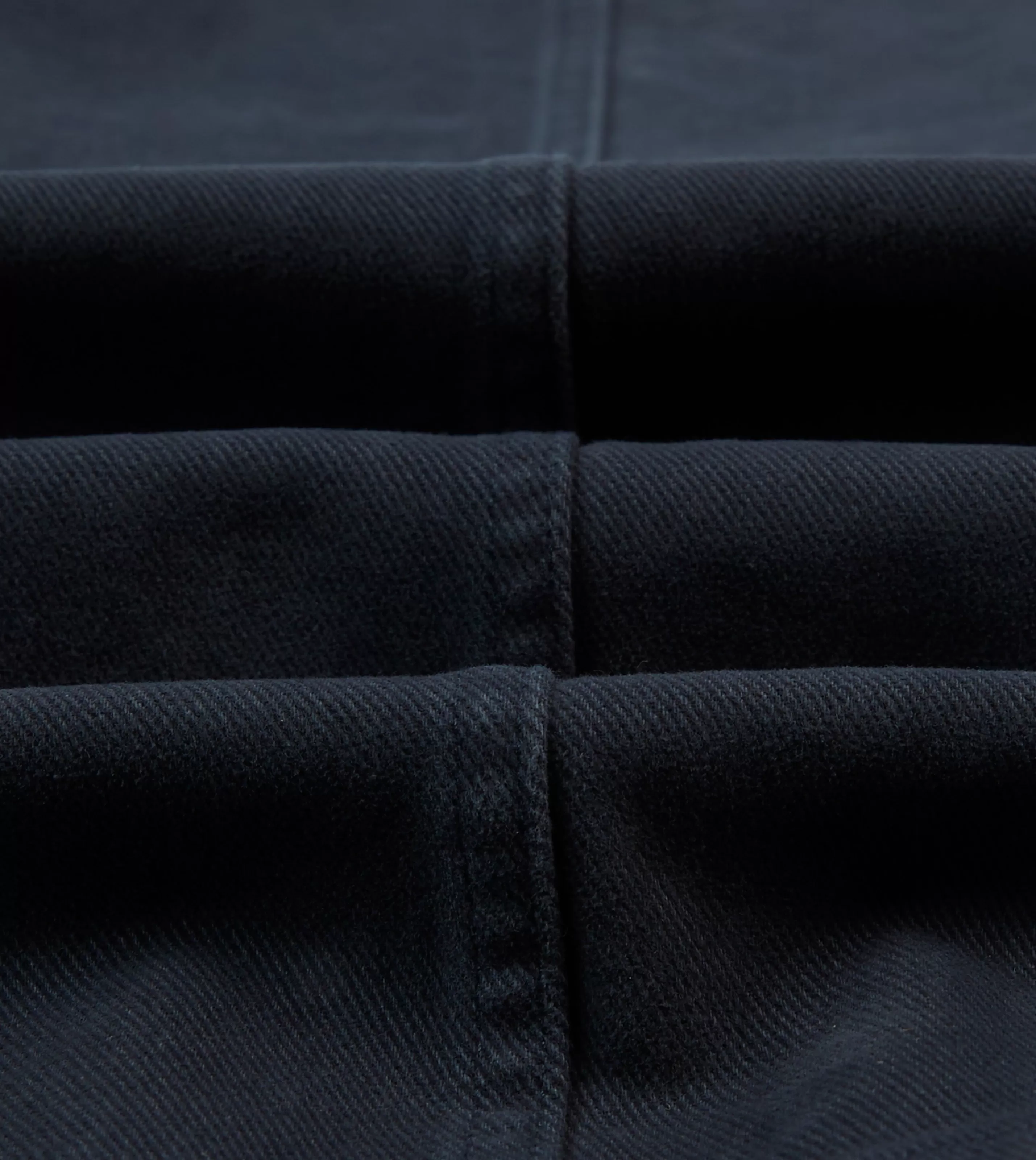 Drake’s Trousers | Trousers | Heavy Cotton Twill Games Trousers Navy