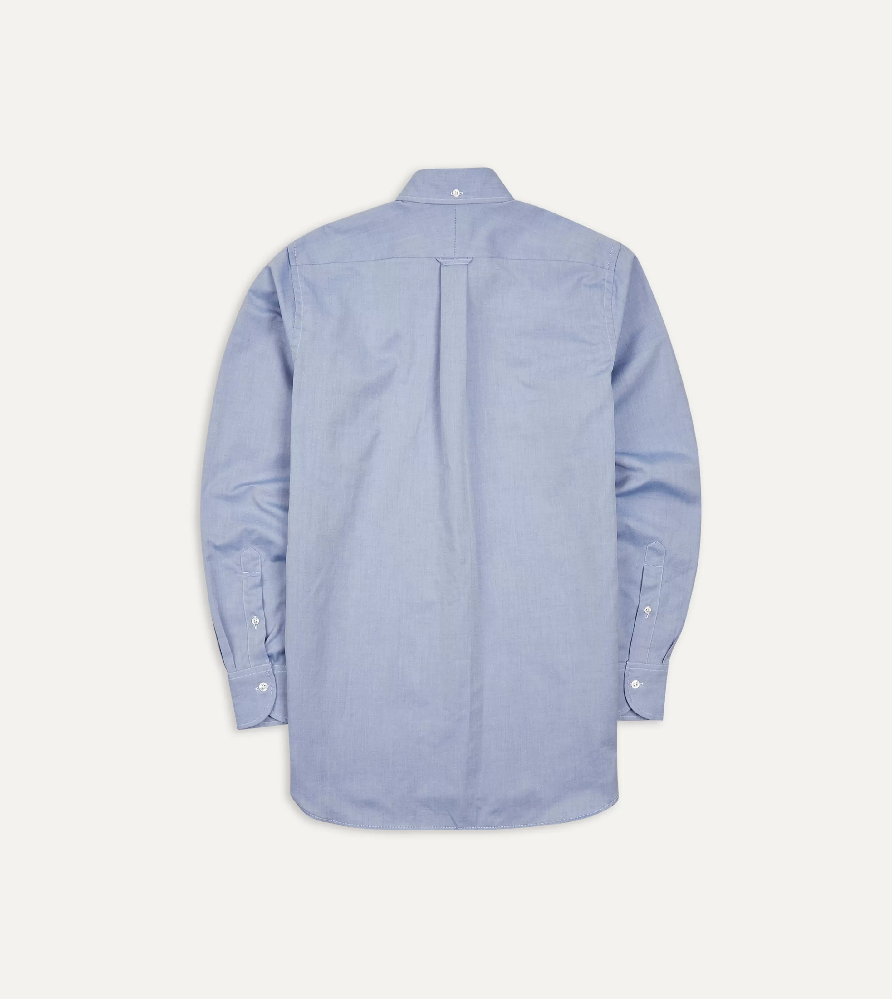 Drake’s Shirts | Formal Shirts | Pinpoint Oxford Cotton Cloth Button-Down Shirt Navy