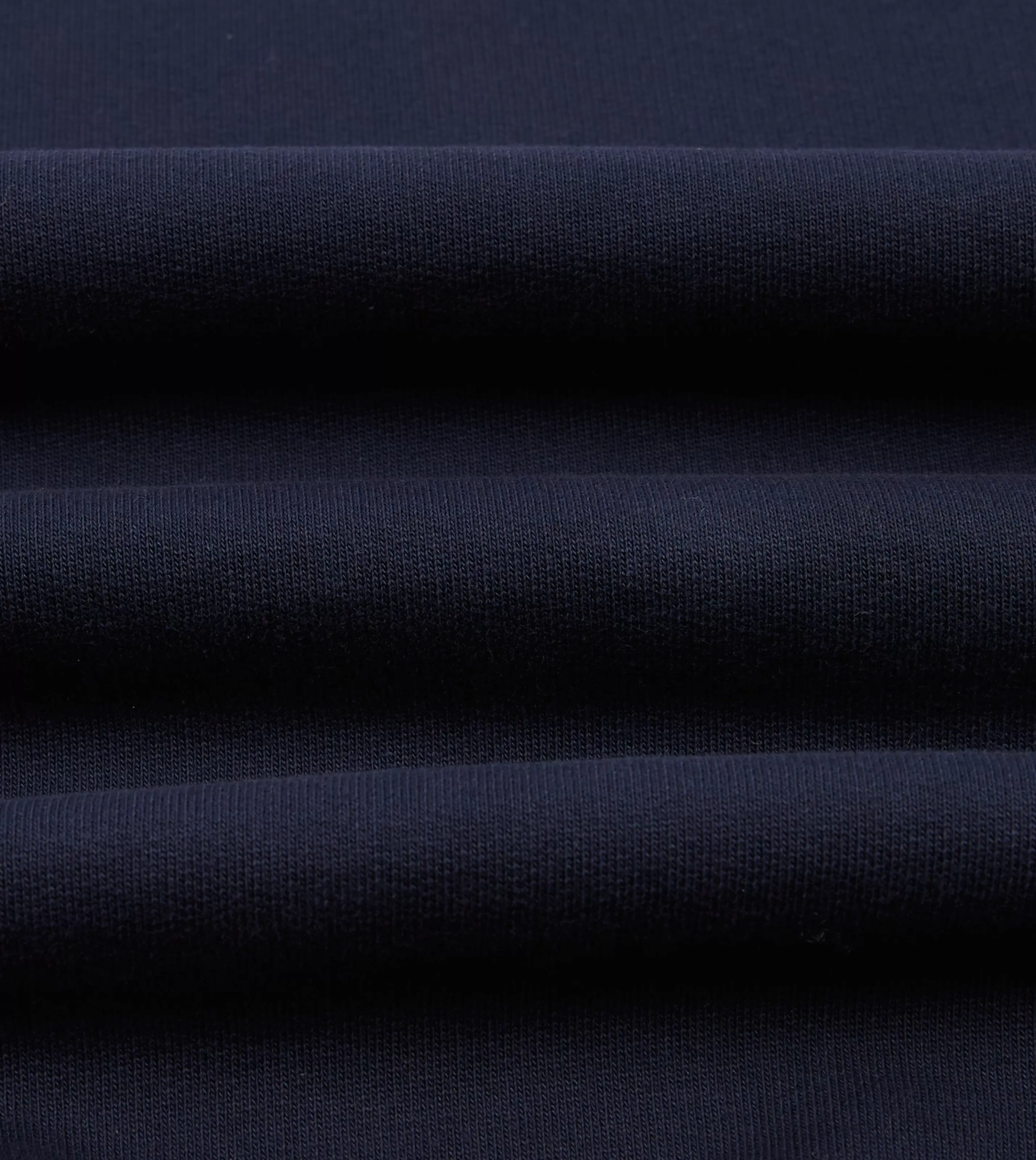 Drake’s Polos & Sweatshirts | Striped Rib Cotton Jersey Sweatshirt Navy