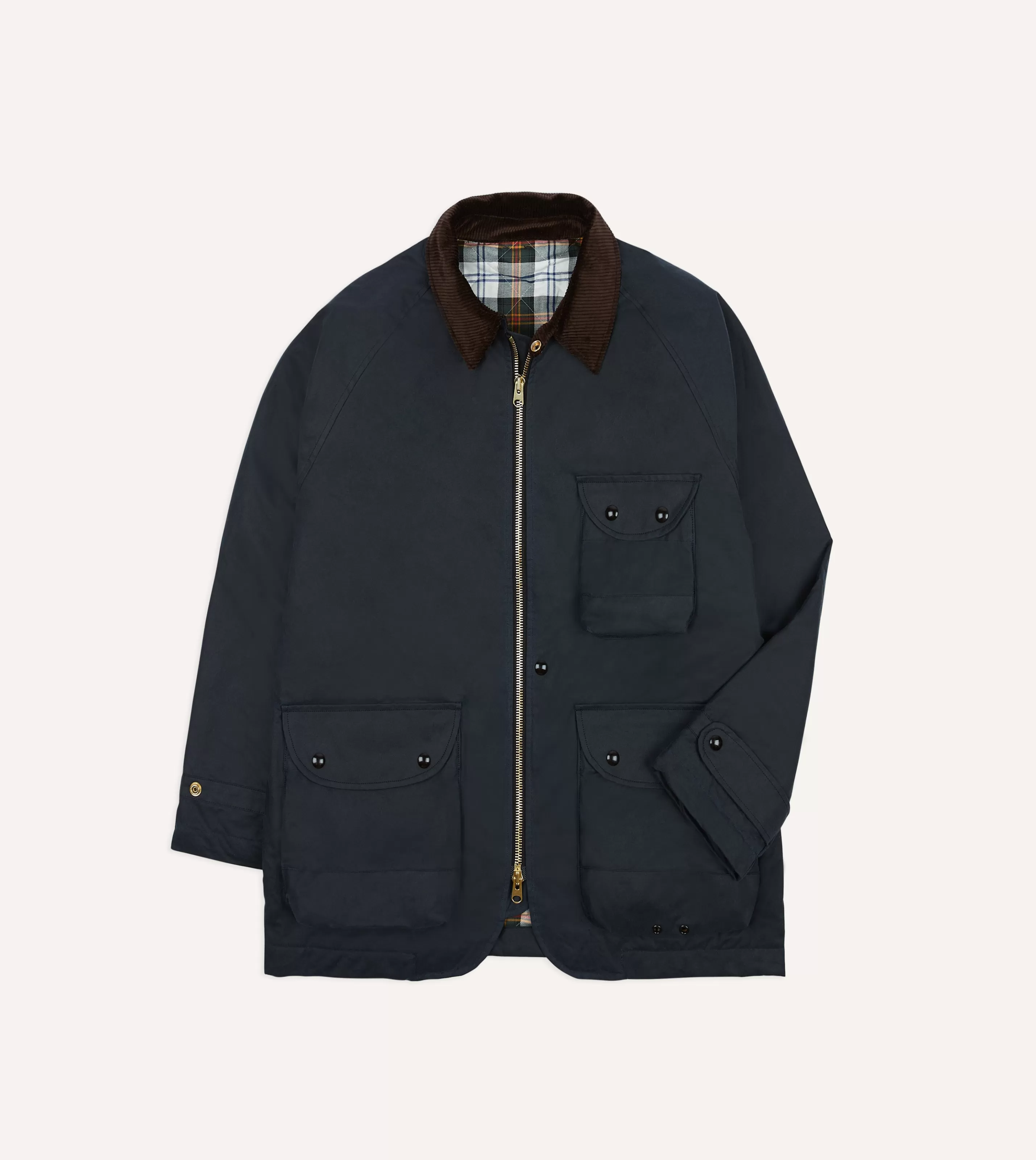 Drake’s Coats & Jackets | Coats & Jackets | Waxed Coverall Jacket Navy