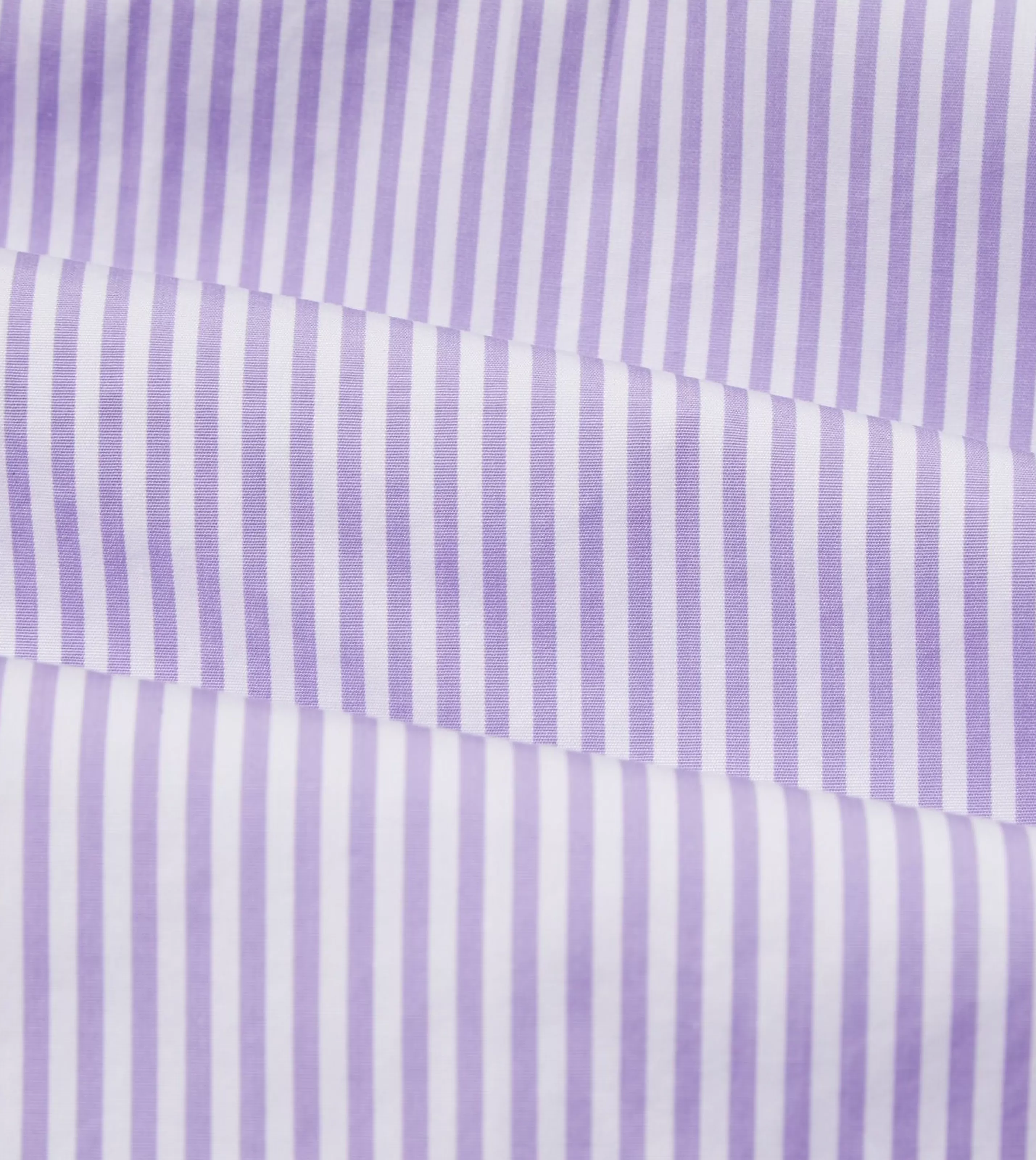 Drake’s Shirts | Formal Shirts | Bengal Stripe Cotton Poplin Button-Down Shirt Purple