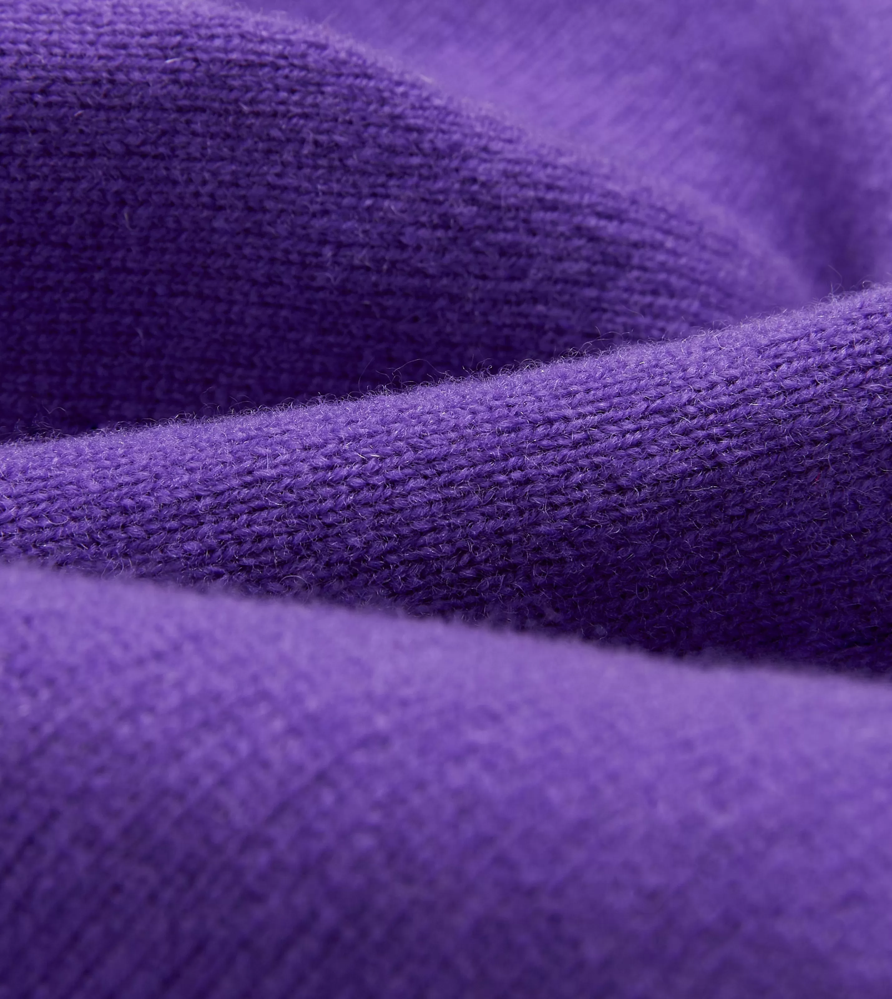 Drake’s Knitwear | Knitwear | Lambswool Sleeveless Cardigan Purple