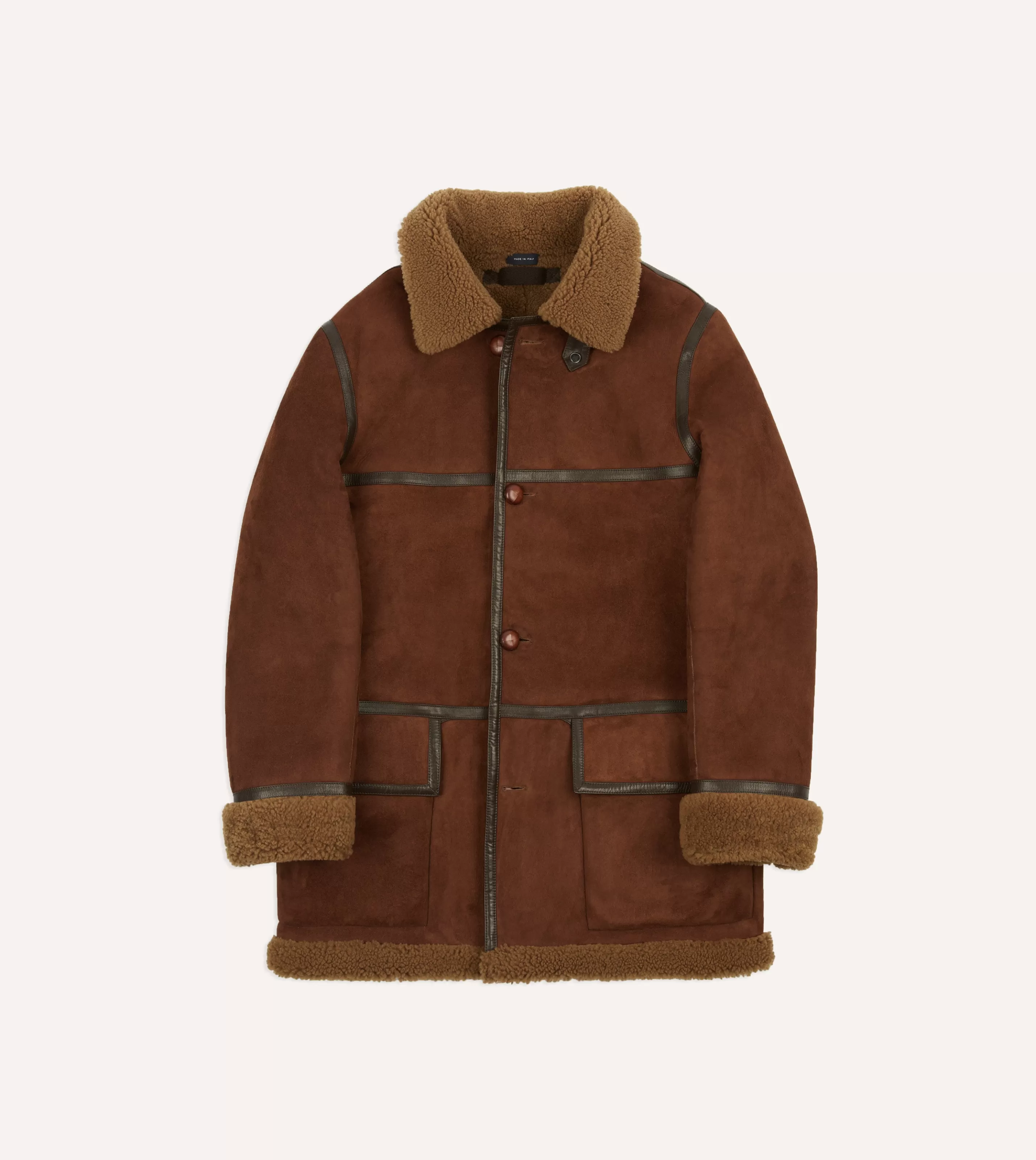 Drake’s Coats & Jackets | Shearling Car Coat