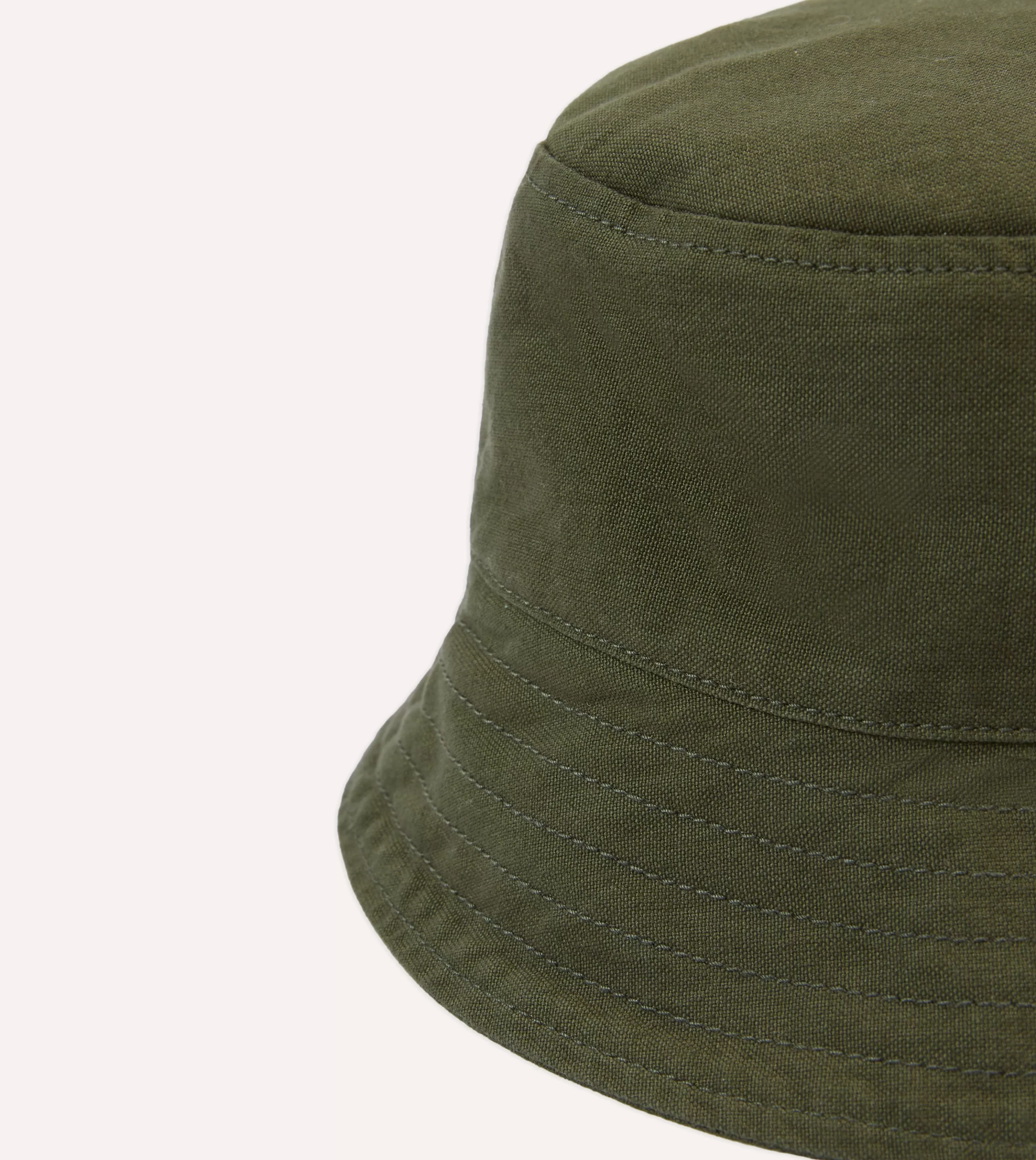 Drake’s Hats | St. JOHN By Drake's Olive Rollable Bucket Hat