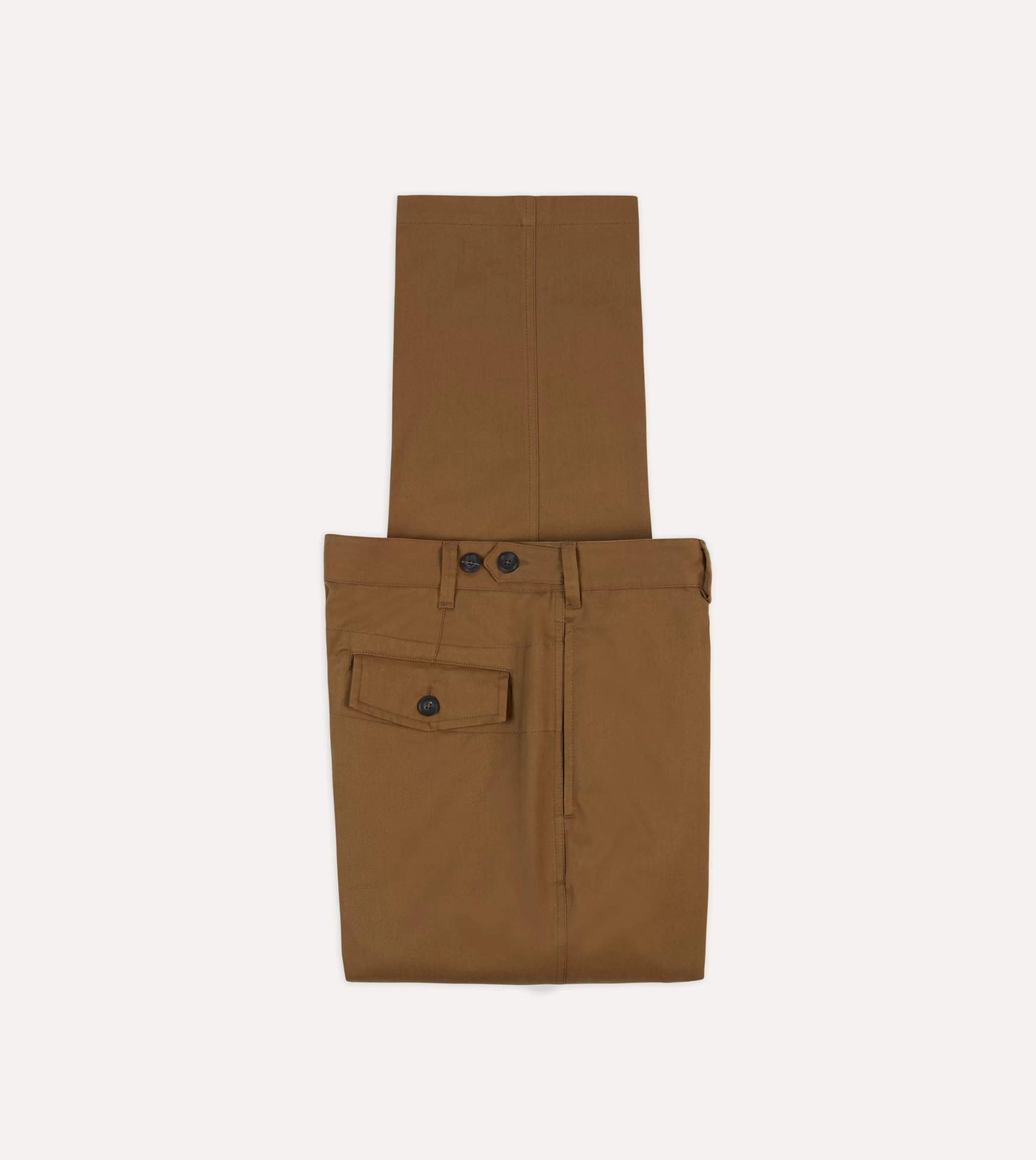 Drake’s Trousers | Trousers | St. JOHN By Drake's Tobacco Cotton Games Trousers