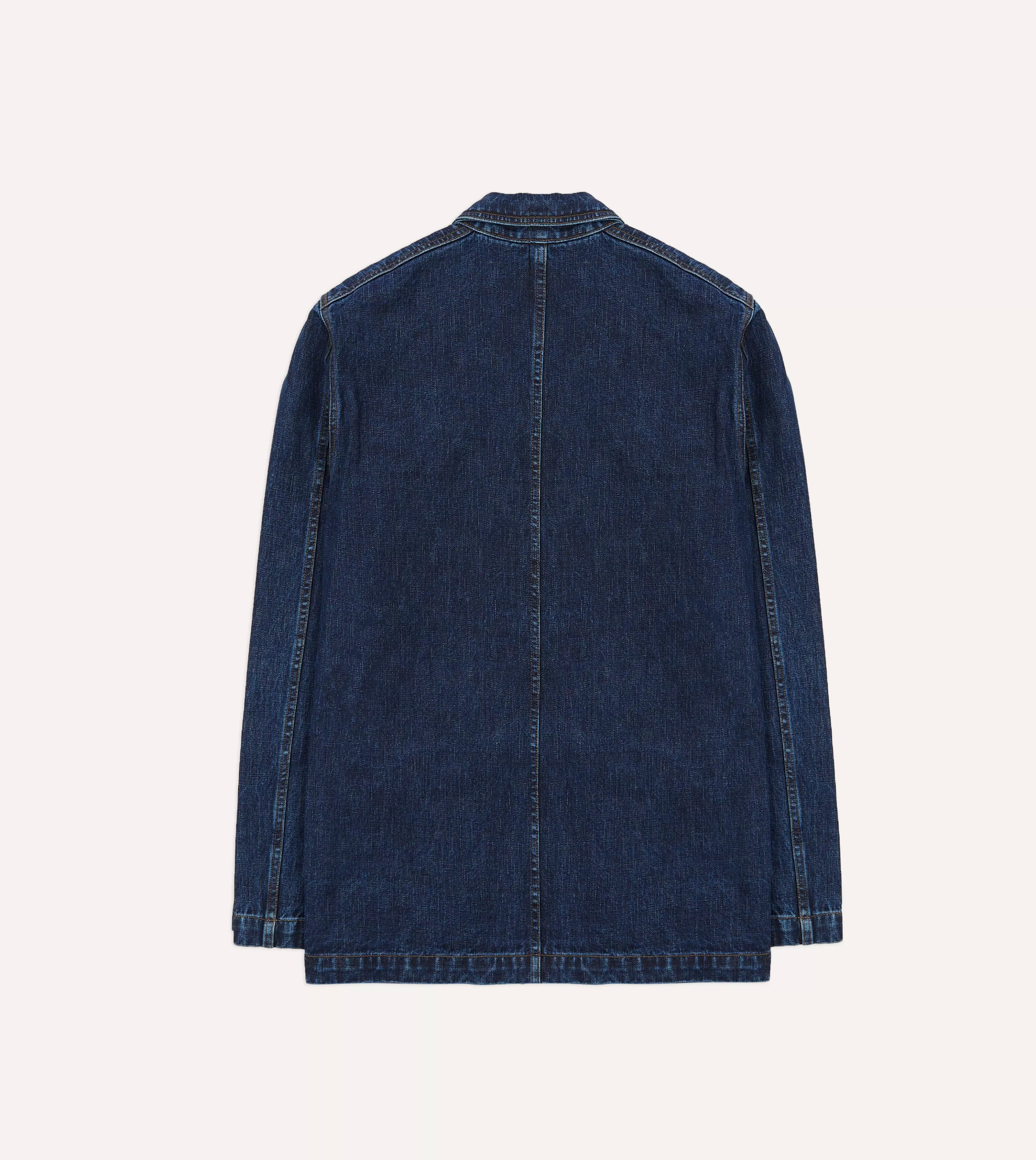 Drake’s Coats & Jackets | Chore Jackets | Selvedge Denim Five-Pocket Chore Jacket Stone wash