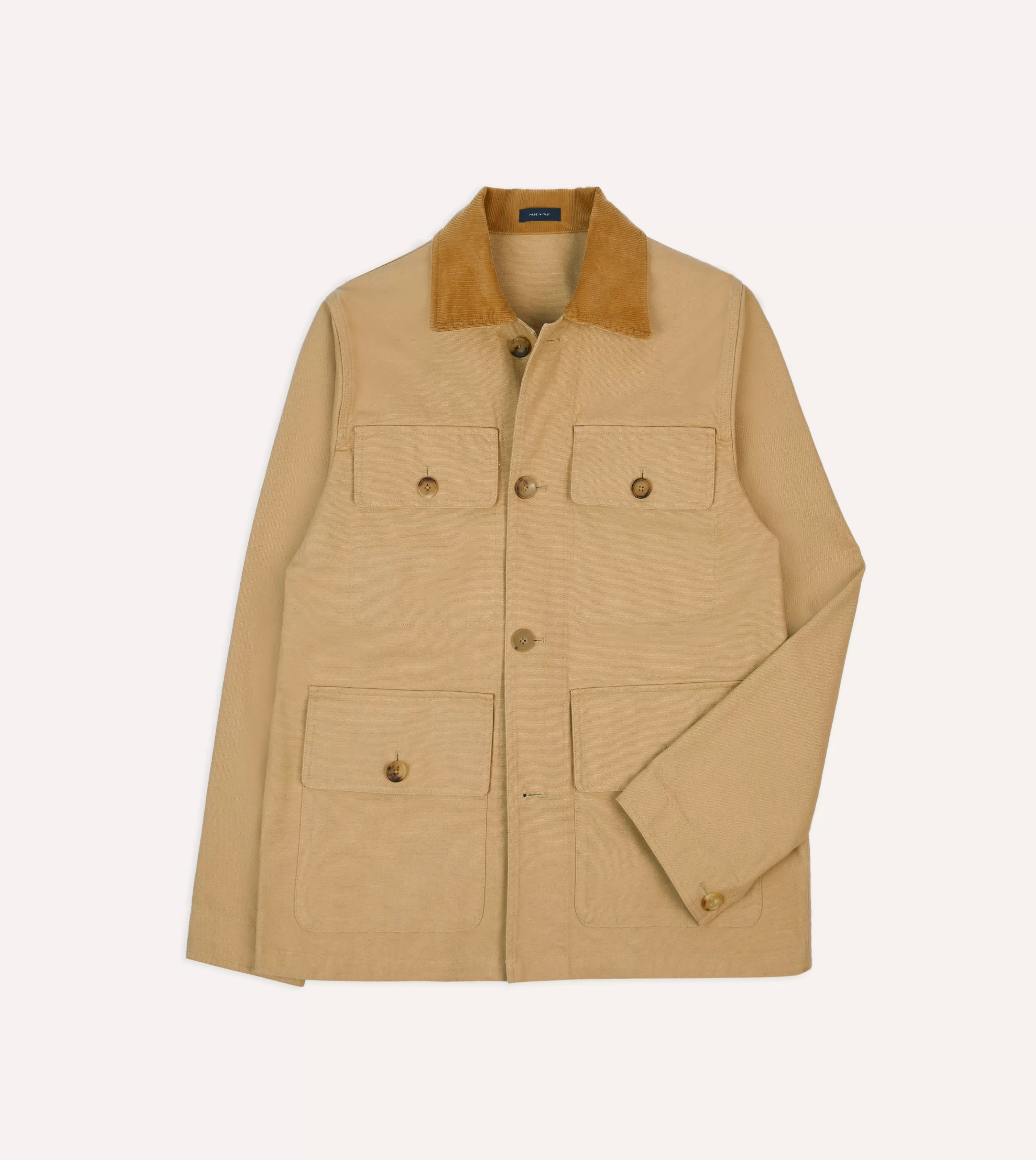 Drake’s Coats & Jackets | Tan Cotton Safari Jacket