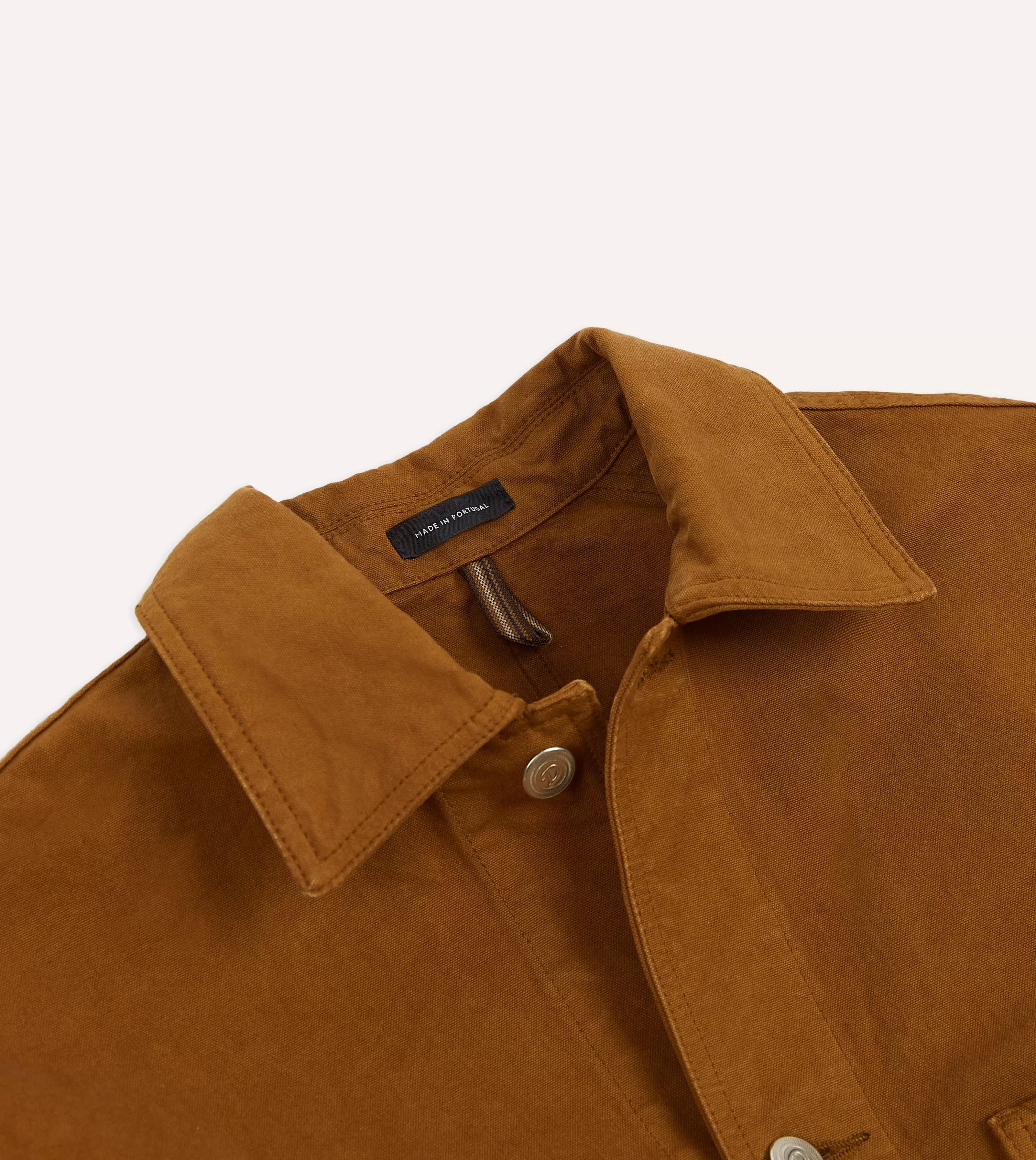 Drake’s Coats & Jackets | Chore Jackets | Tobacco Cotton Duck Canvas Five-Pocket Chore Jacket