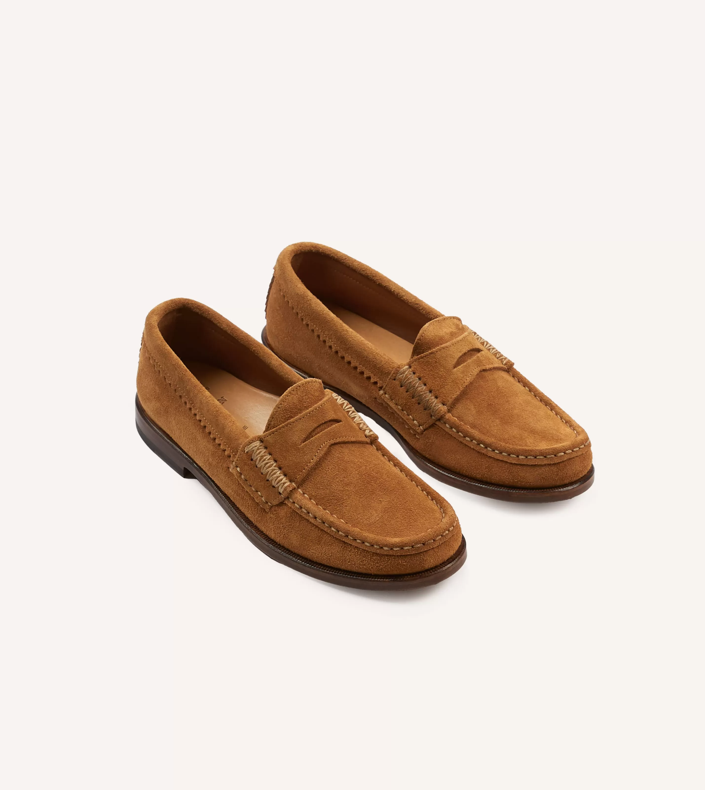 Drake’s Loafers | Yuketen Brown Leather Rob’s Loafer